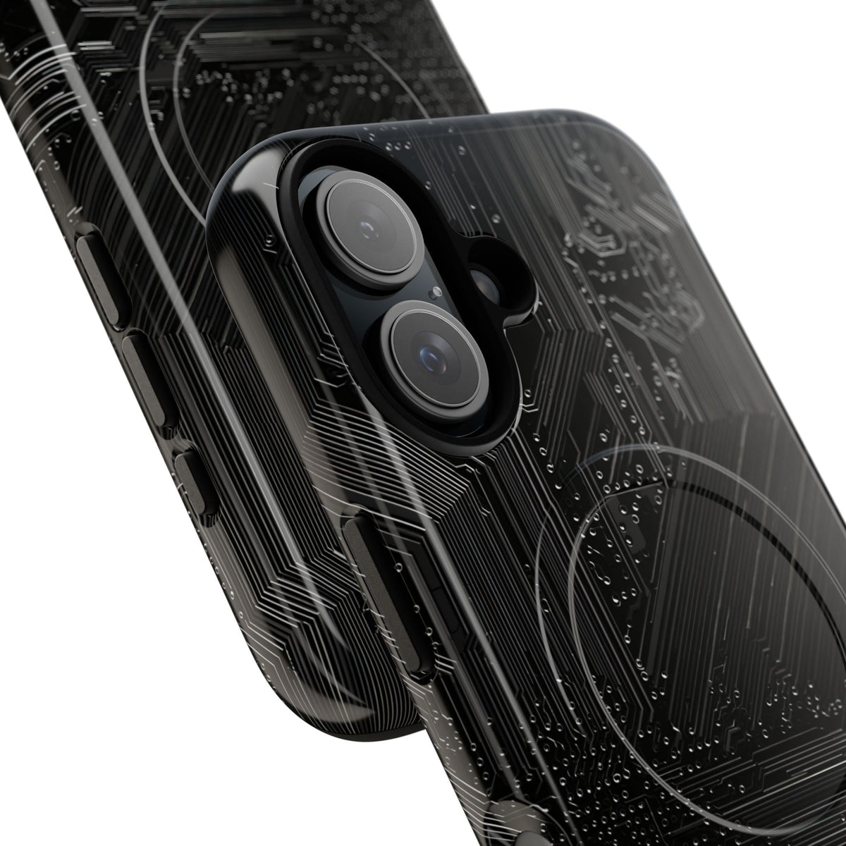 Obsidian Circuitry · Tough 2.0 Magnetic Phone Case for iPhone · Black