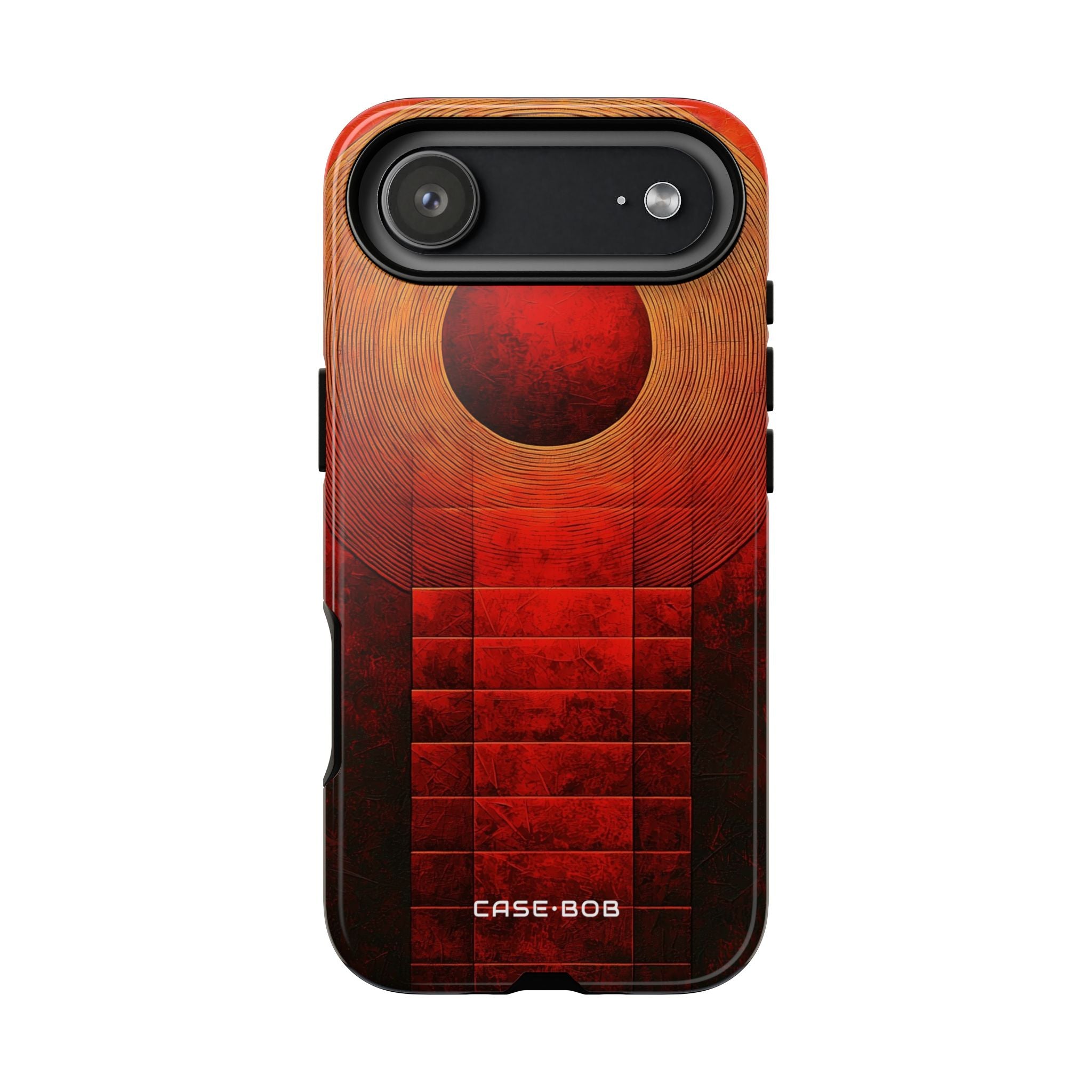 Crimson Orbit iPhone 17 Air Case - Tough - CASE•BOB