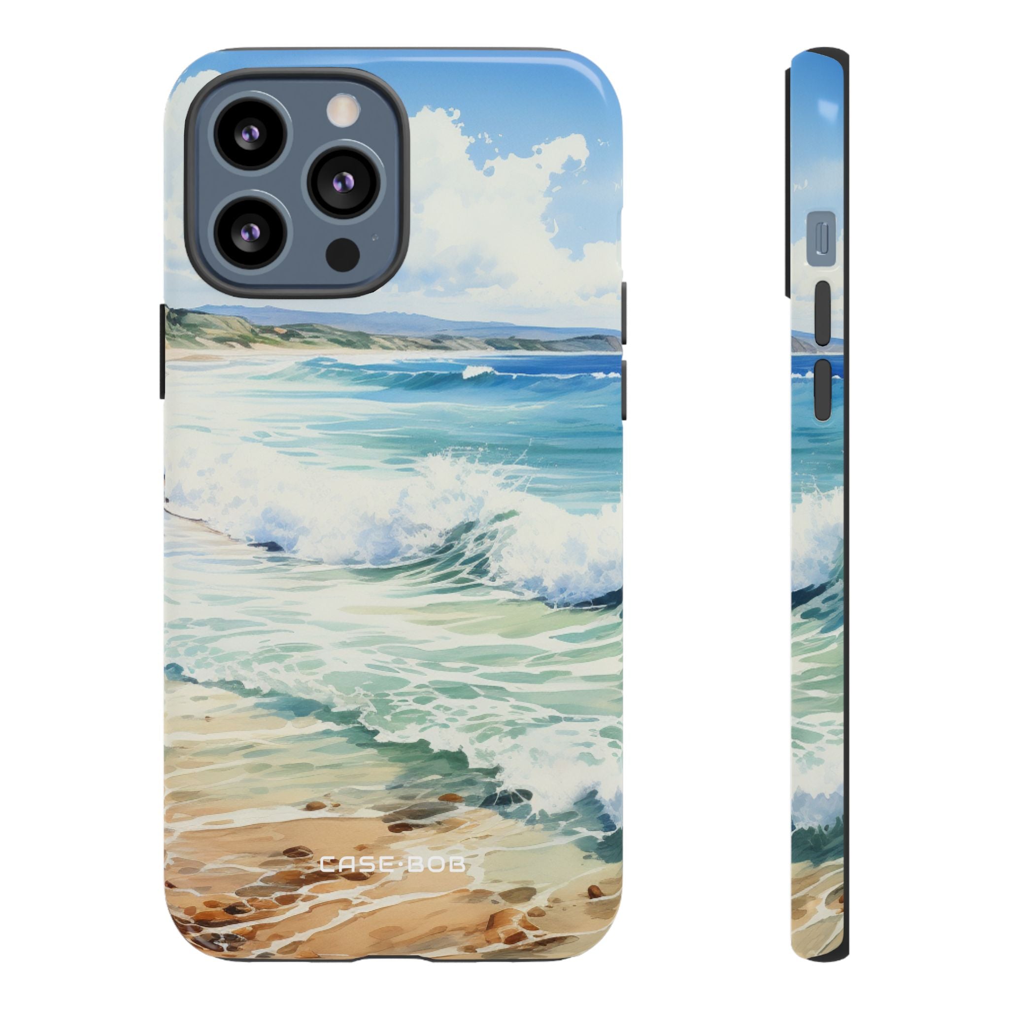 Vaahdonomainen aalto Breeze iPhone 13 Pro Max - Tough suojakotelo