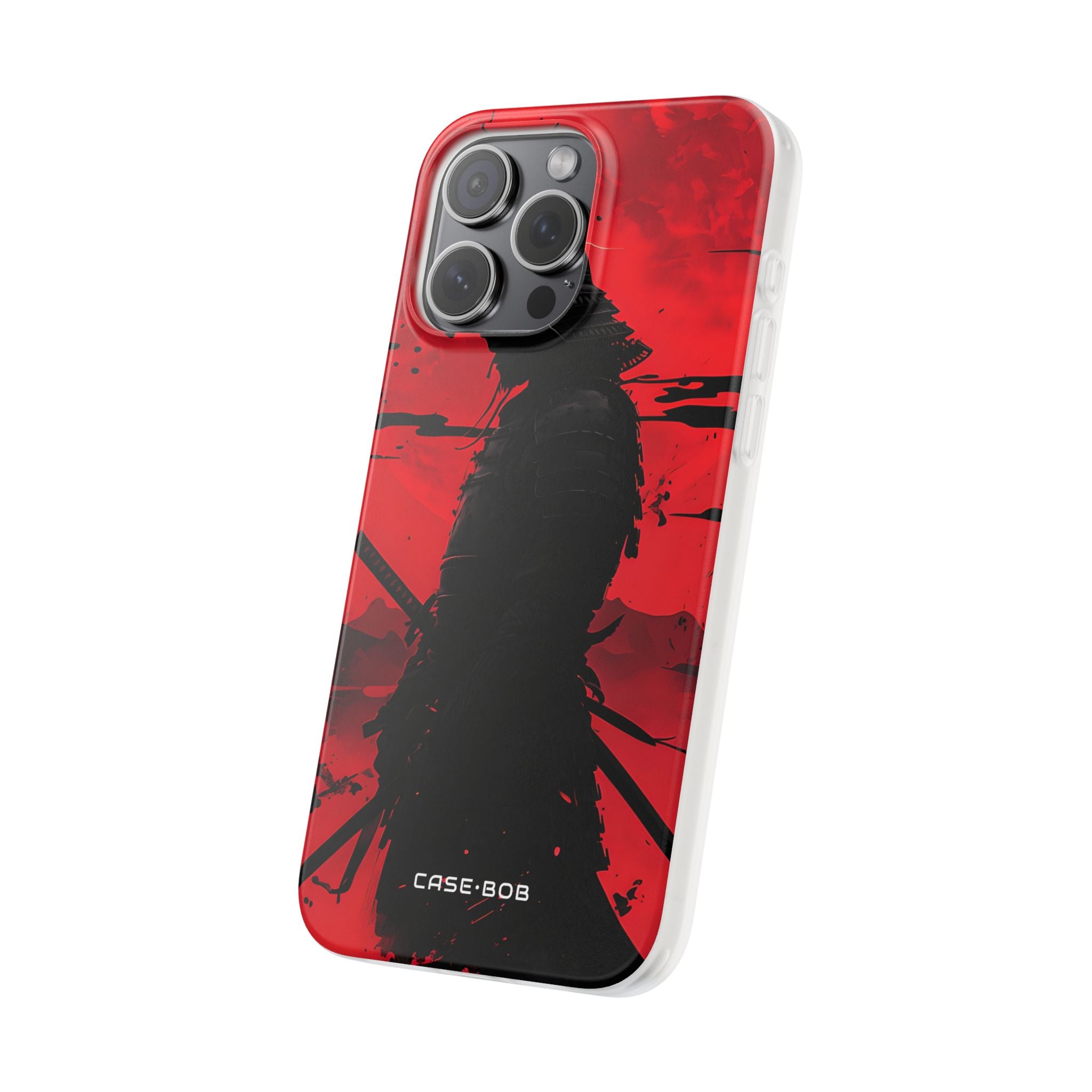 Crimson Samurai iPhone 15 Pro Max Case - Soft