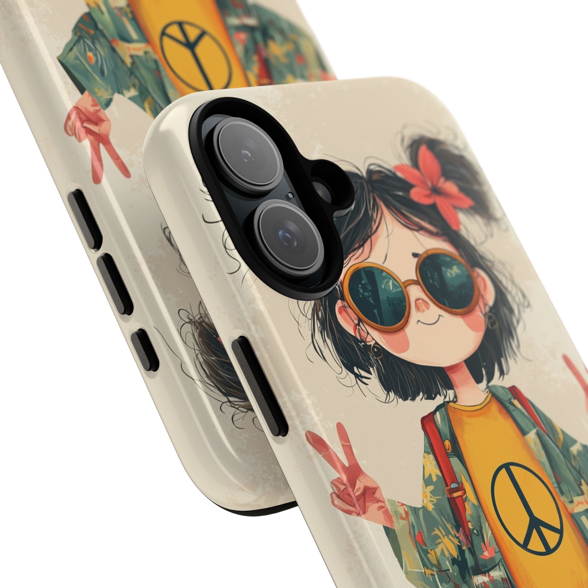 Peace Vibe iPhone 16 Plus Case - Tough