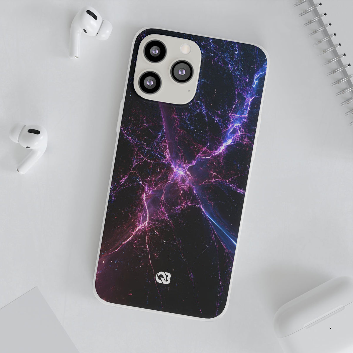 Neural Singularity · Lite Phone Case for iPhone · Black