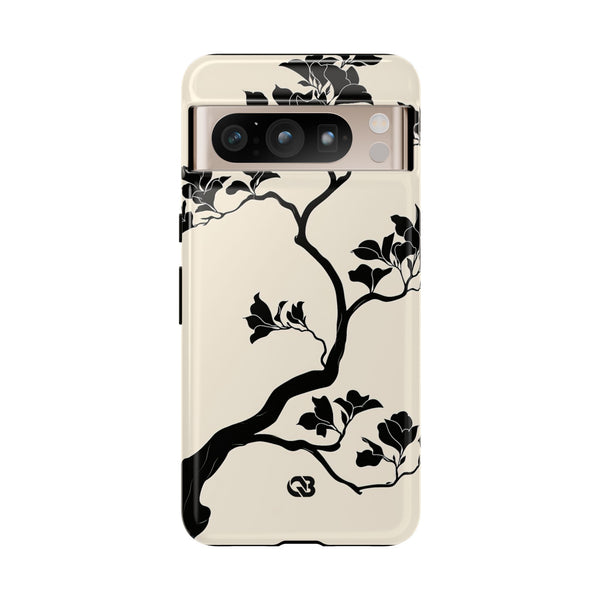 Ebony Magnolia · Tough Phone Case for Pixel · Beige