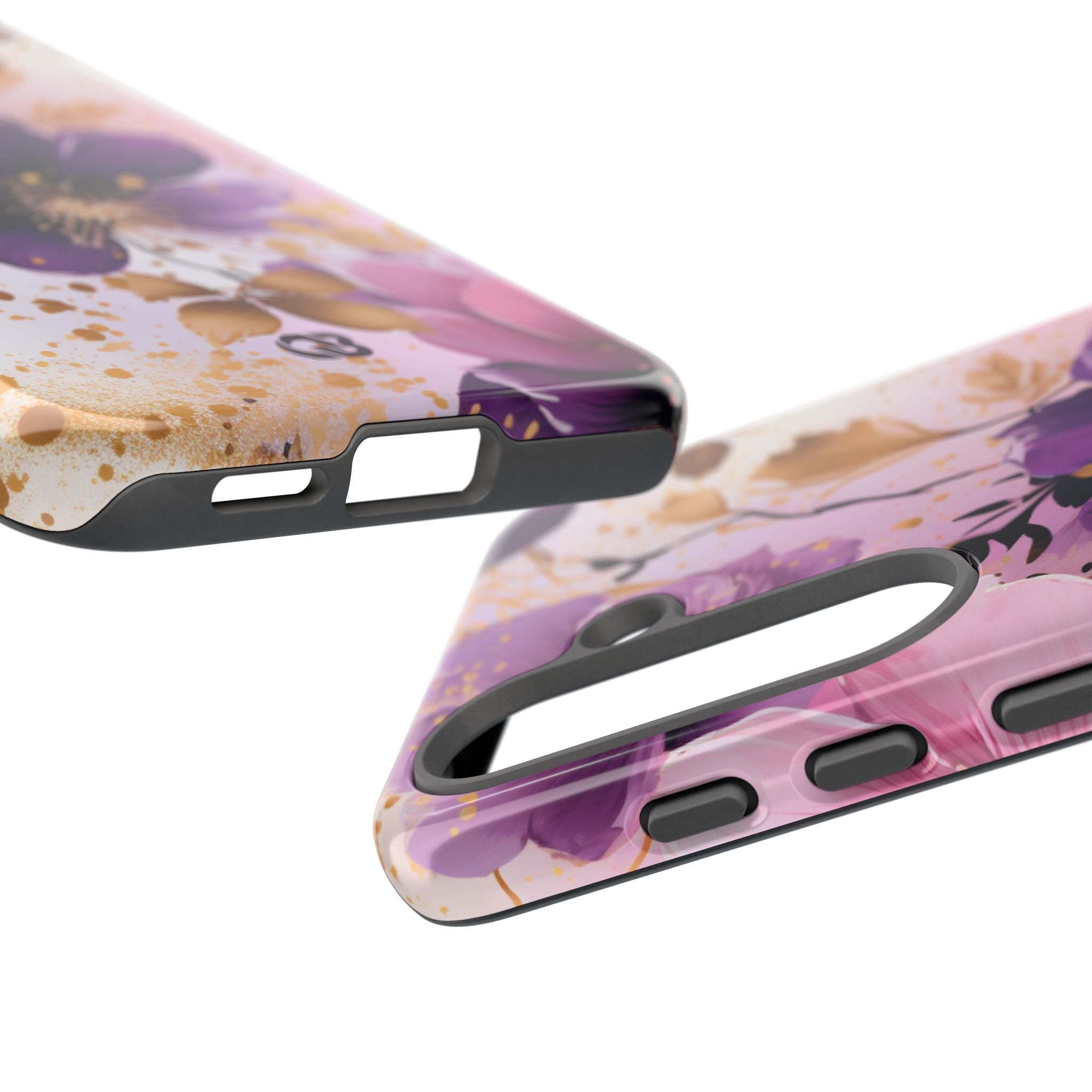 Gilded Violet Bloom · Tough Phone Case for Samsung
