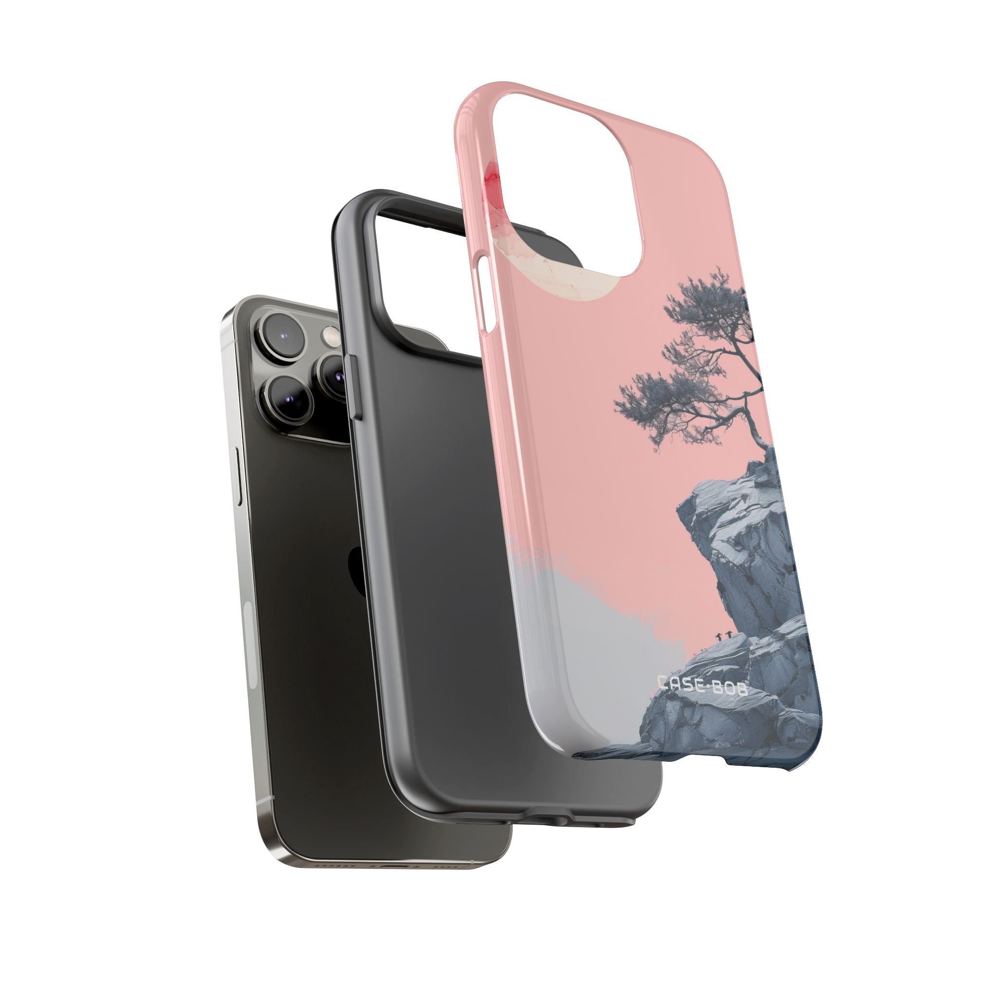 Crimson Moon Tree iPhone 14 Pro Max Case - Tough