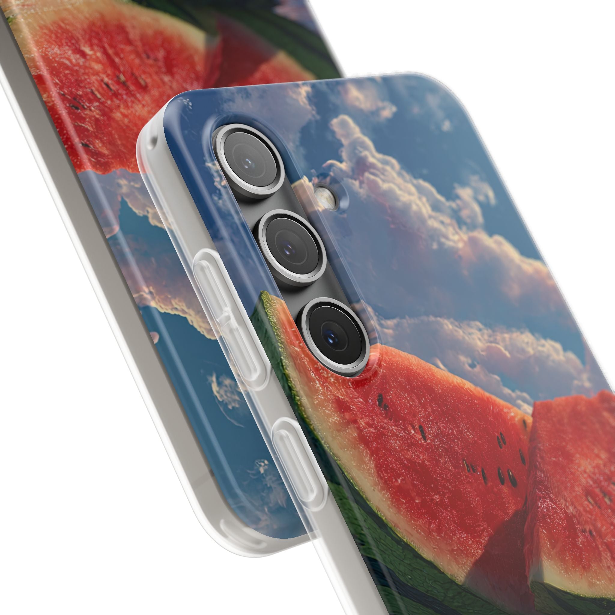 Ruby Melon Tide · Soft Handyhülle für Samsung