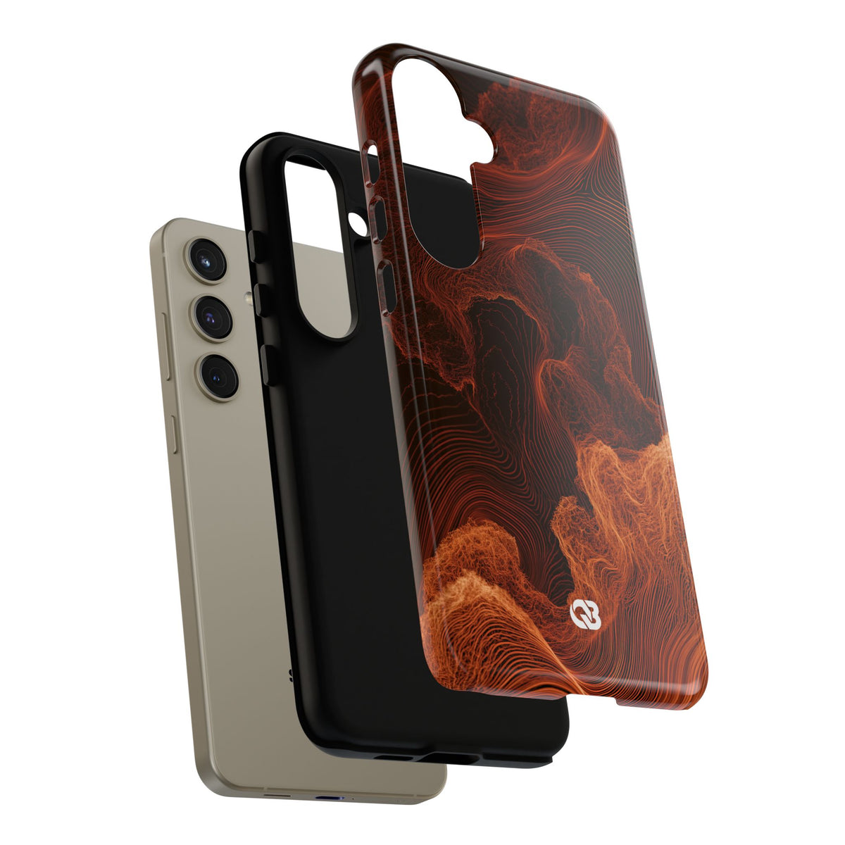 Amber Filament · Tough Phone Case for Samsung · Orange