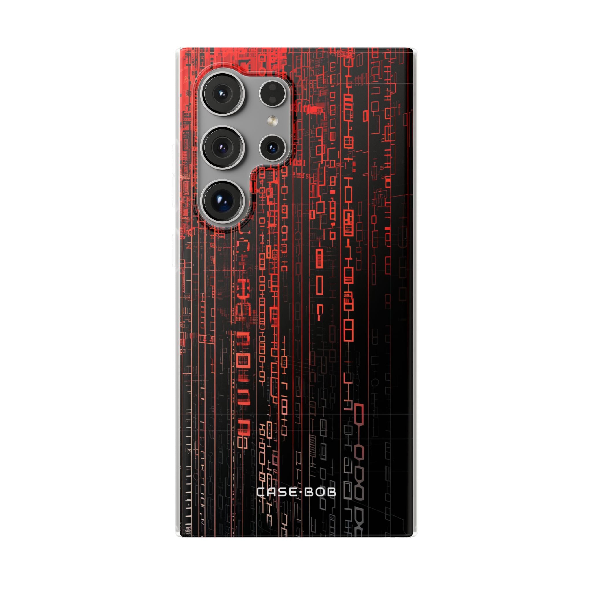 Crimson Glyphs Samsung S24 Ultra Case - Soft