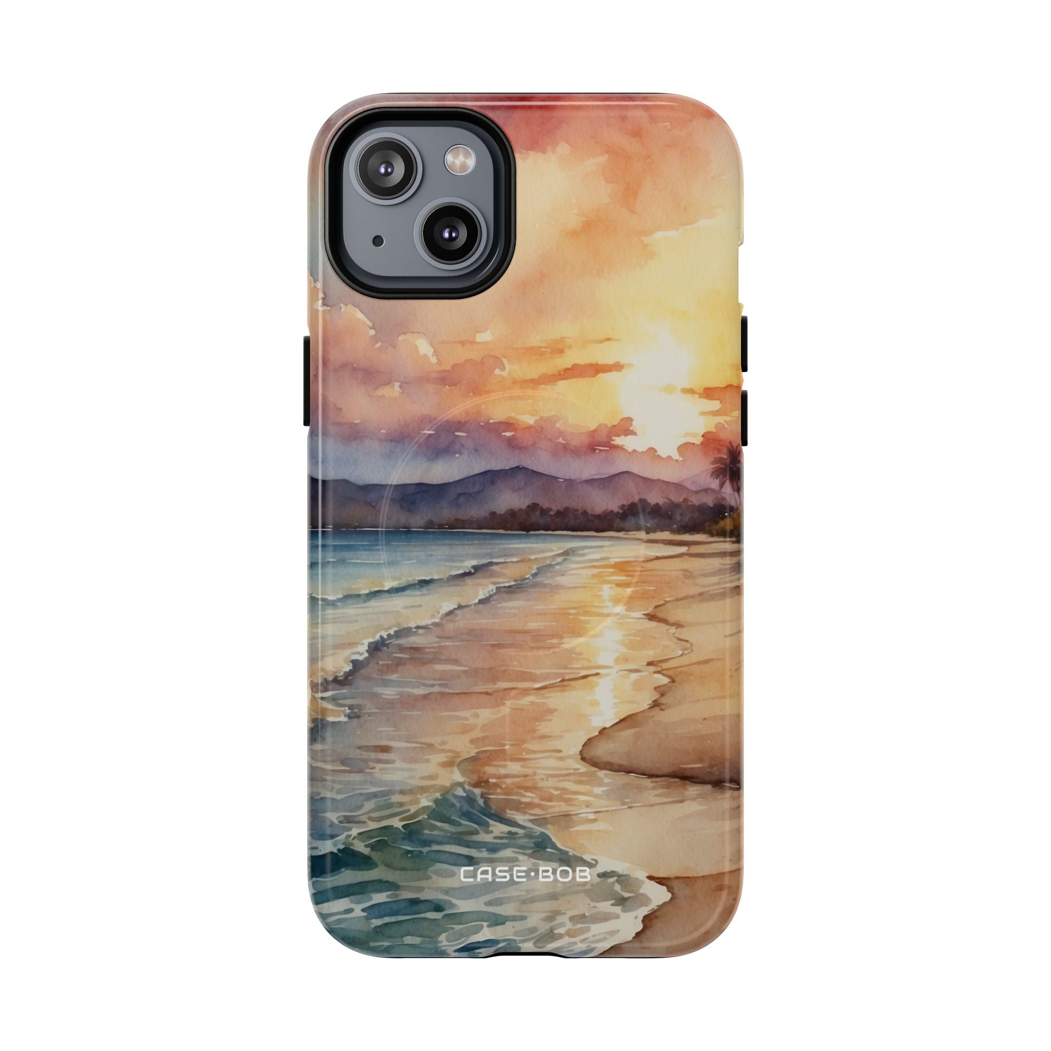Sunset Reflection iPhone 14 Plus Case - Tough+