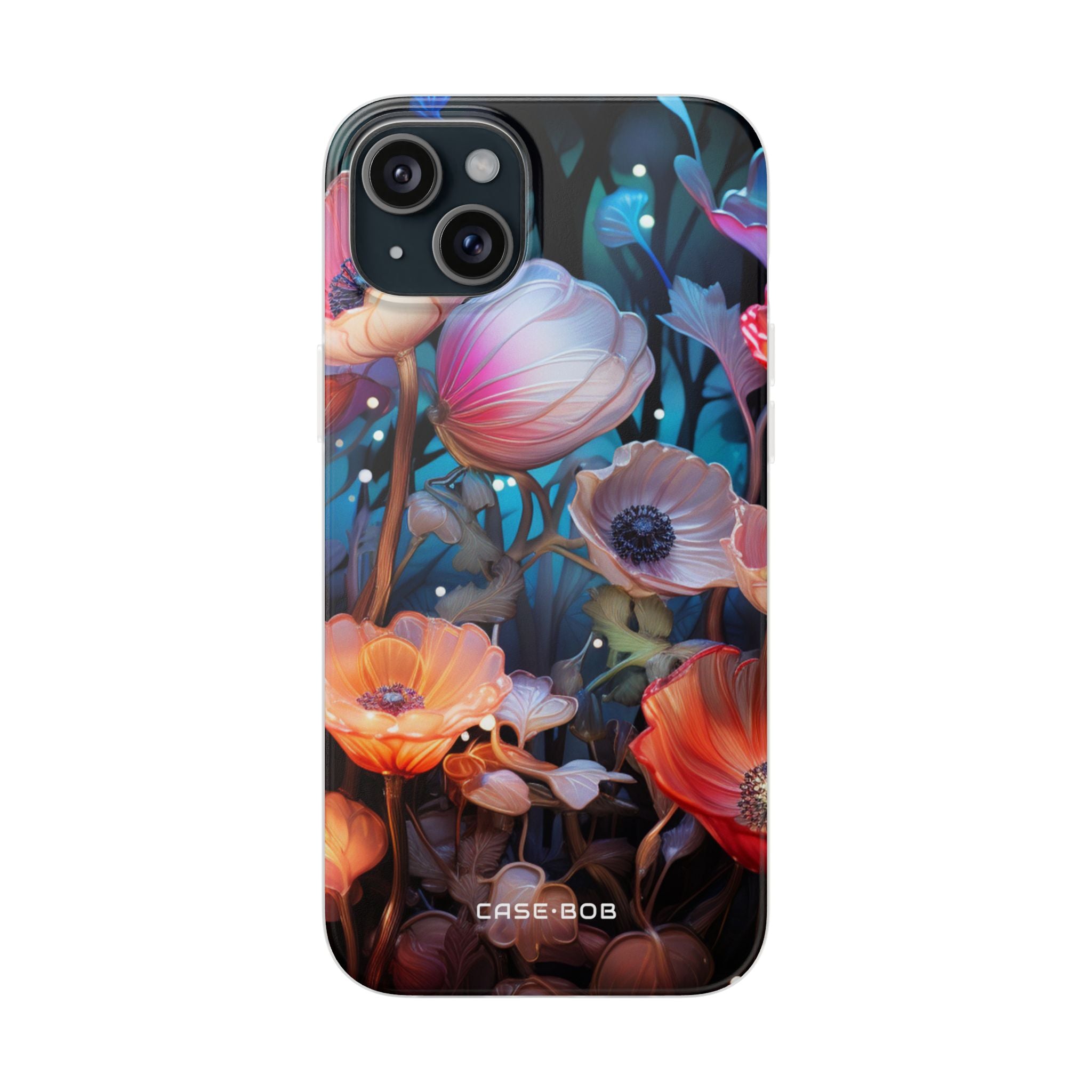 Translucent Bloom iPhone 15 Plus Case - Soft