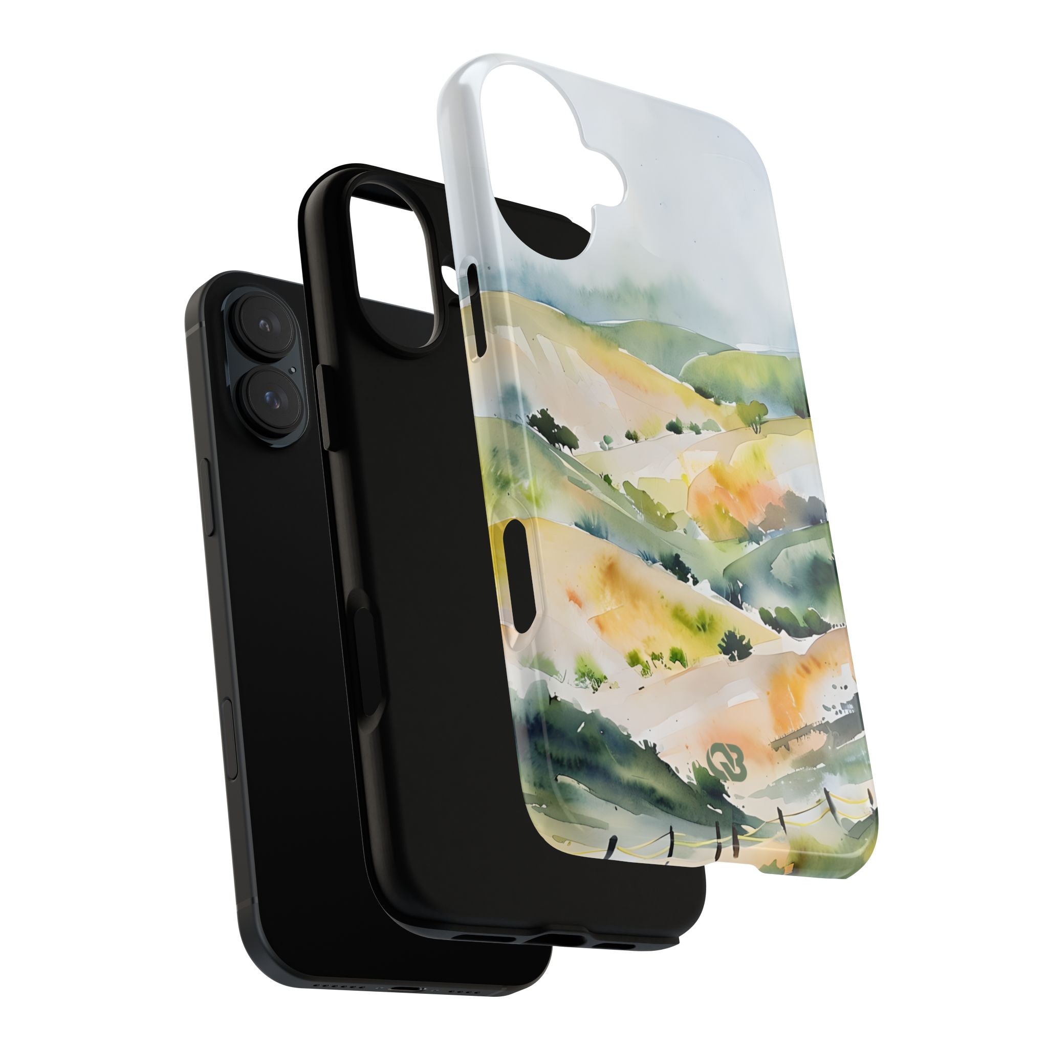 Verdant Mist Valleys · Tough Phone Case for iPhone