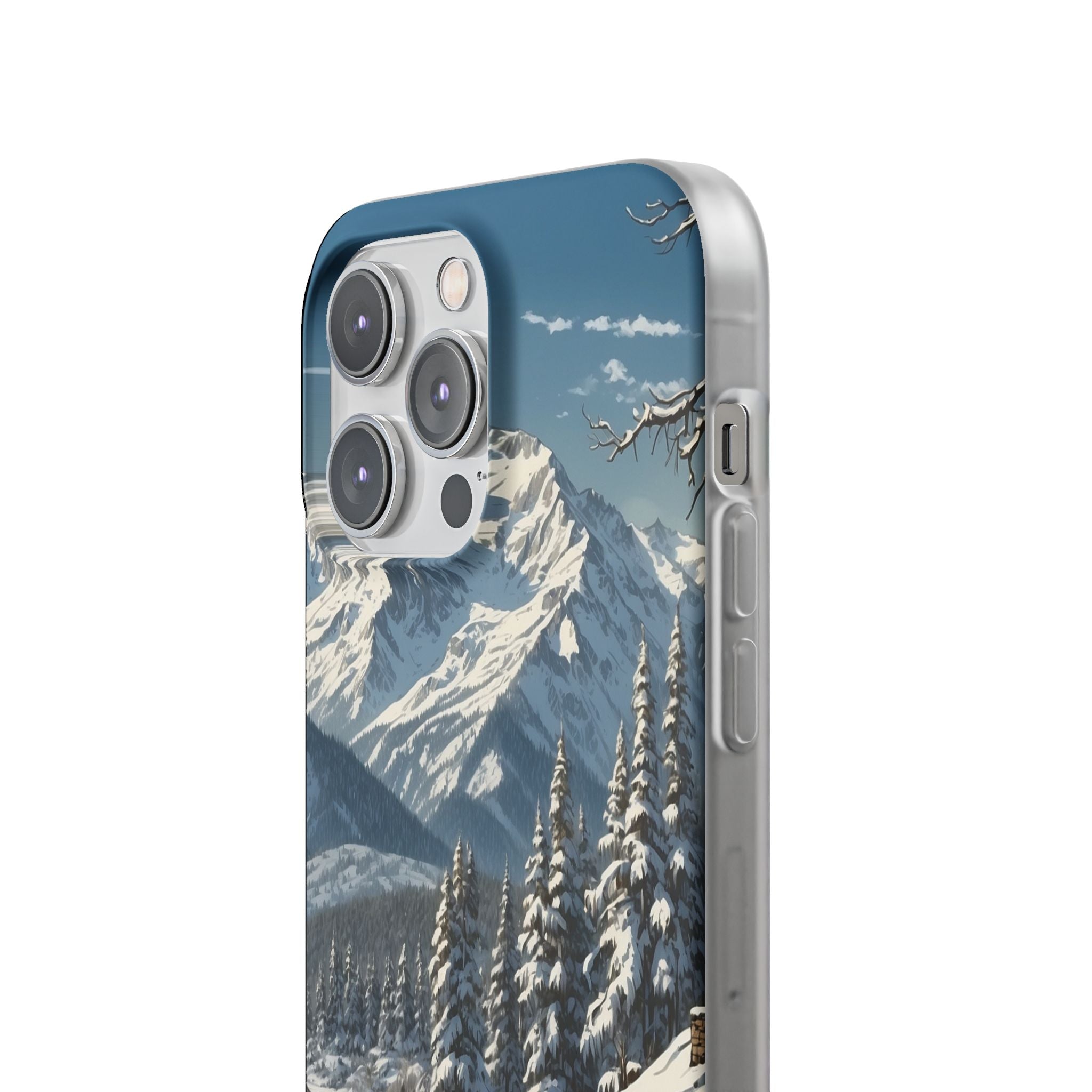Frozen Ridge Valley · Soft Phone Case for iPhone
