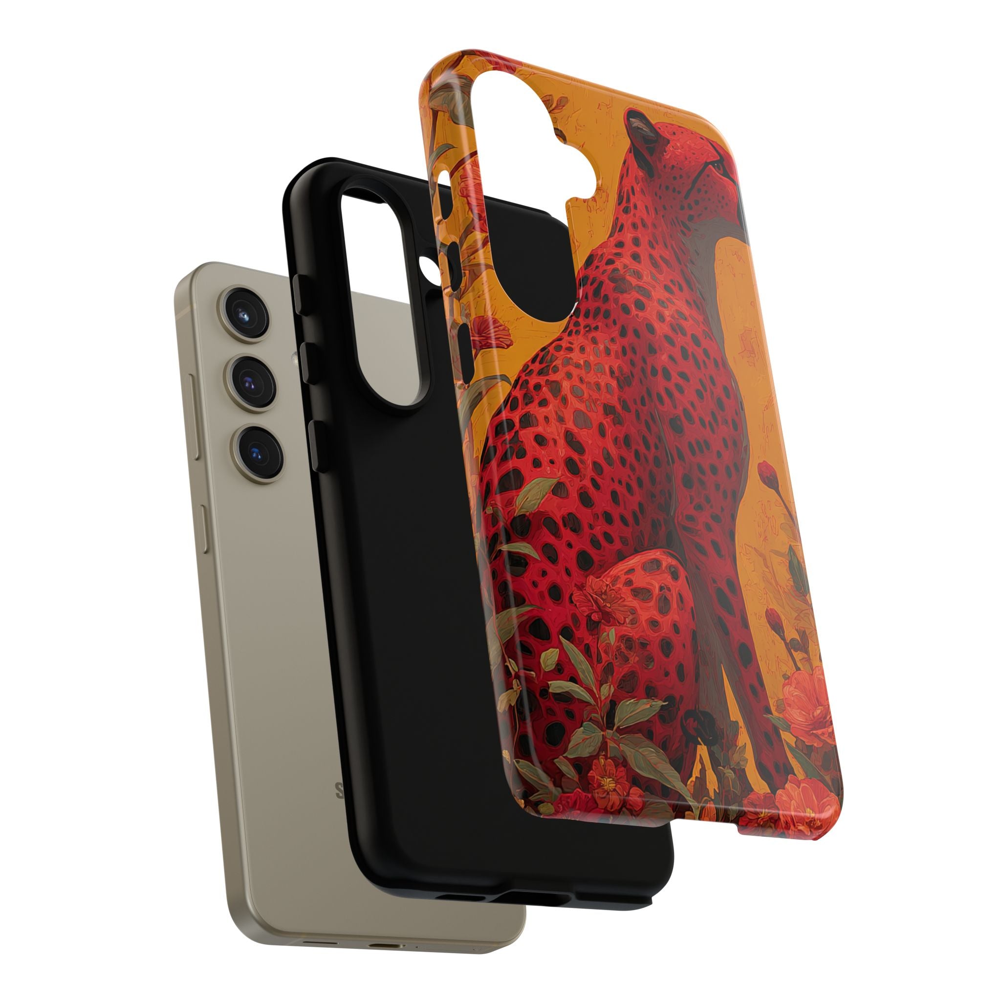 Scarlet Spotted Predator · Tough Phone Case for Samsung