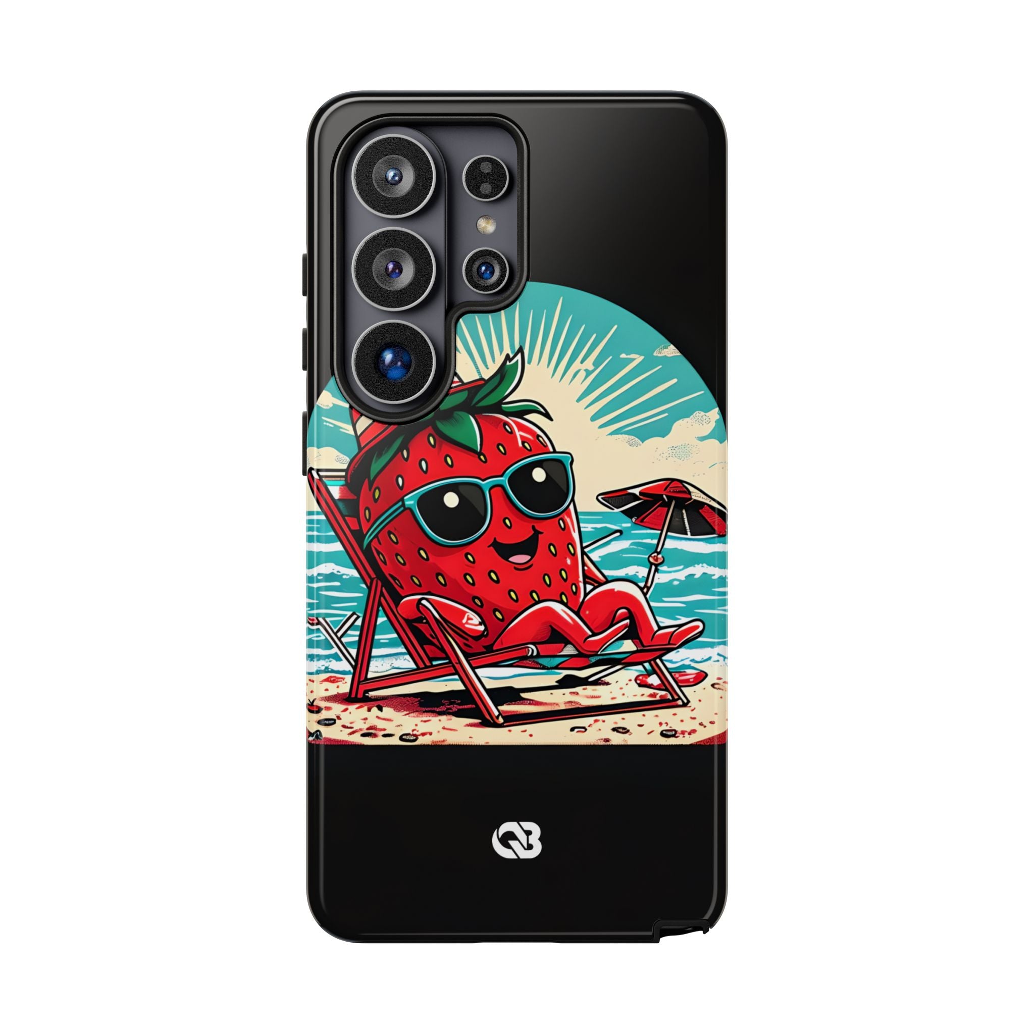 Retro Coastal Berry · Tough Mobilskal för Samsung