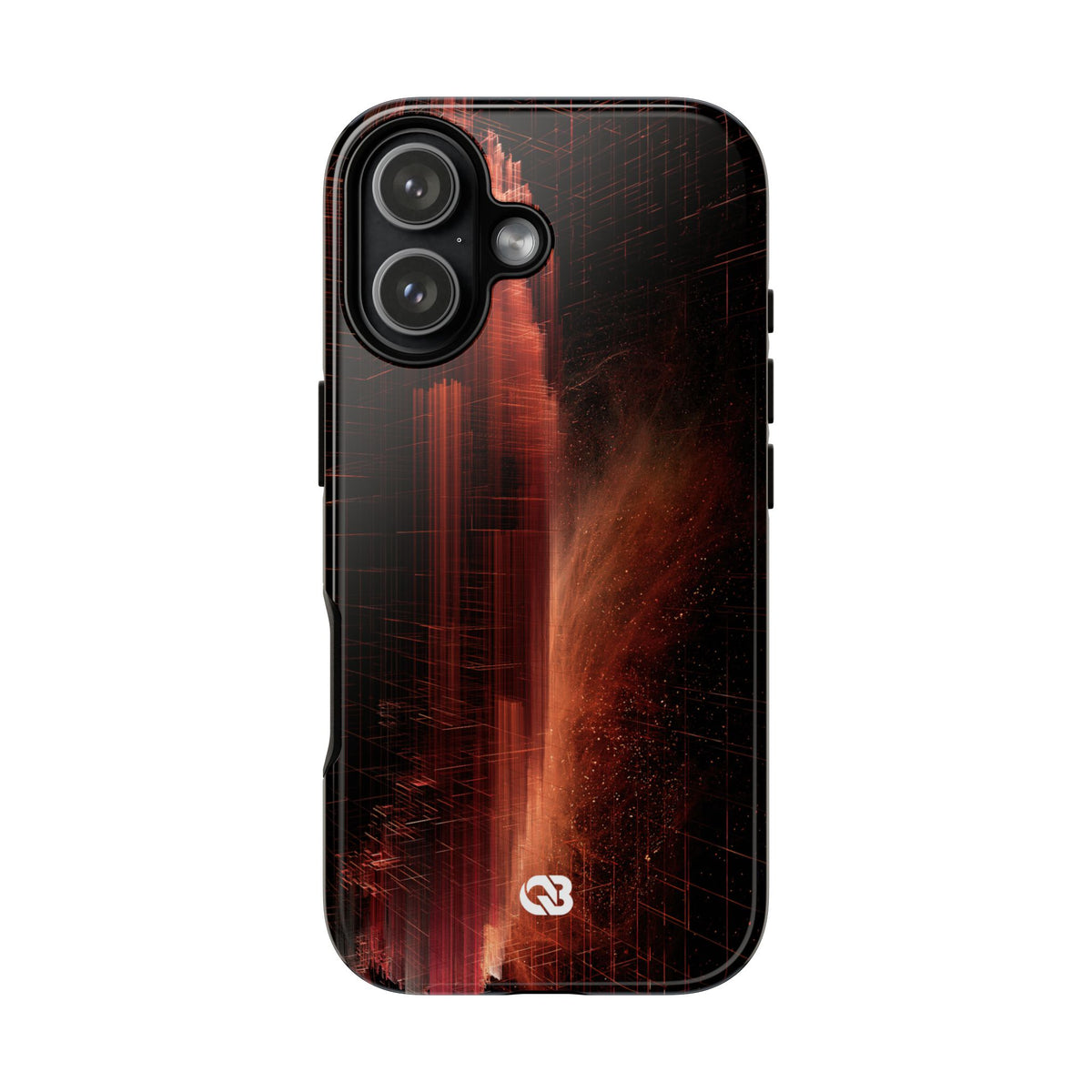 Luminous Monolith · Tough Phone Case for iPhone · Black