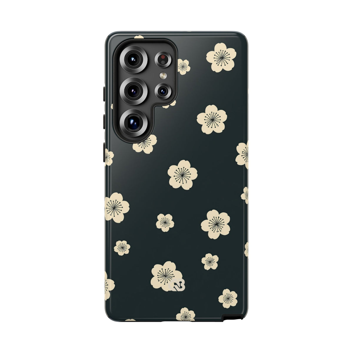 Midnight Sakura Bloom · Tough Phone Case for Samsung · Black