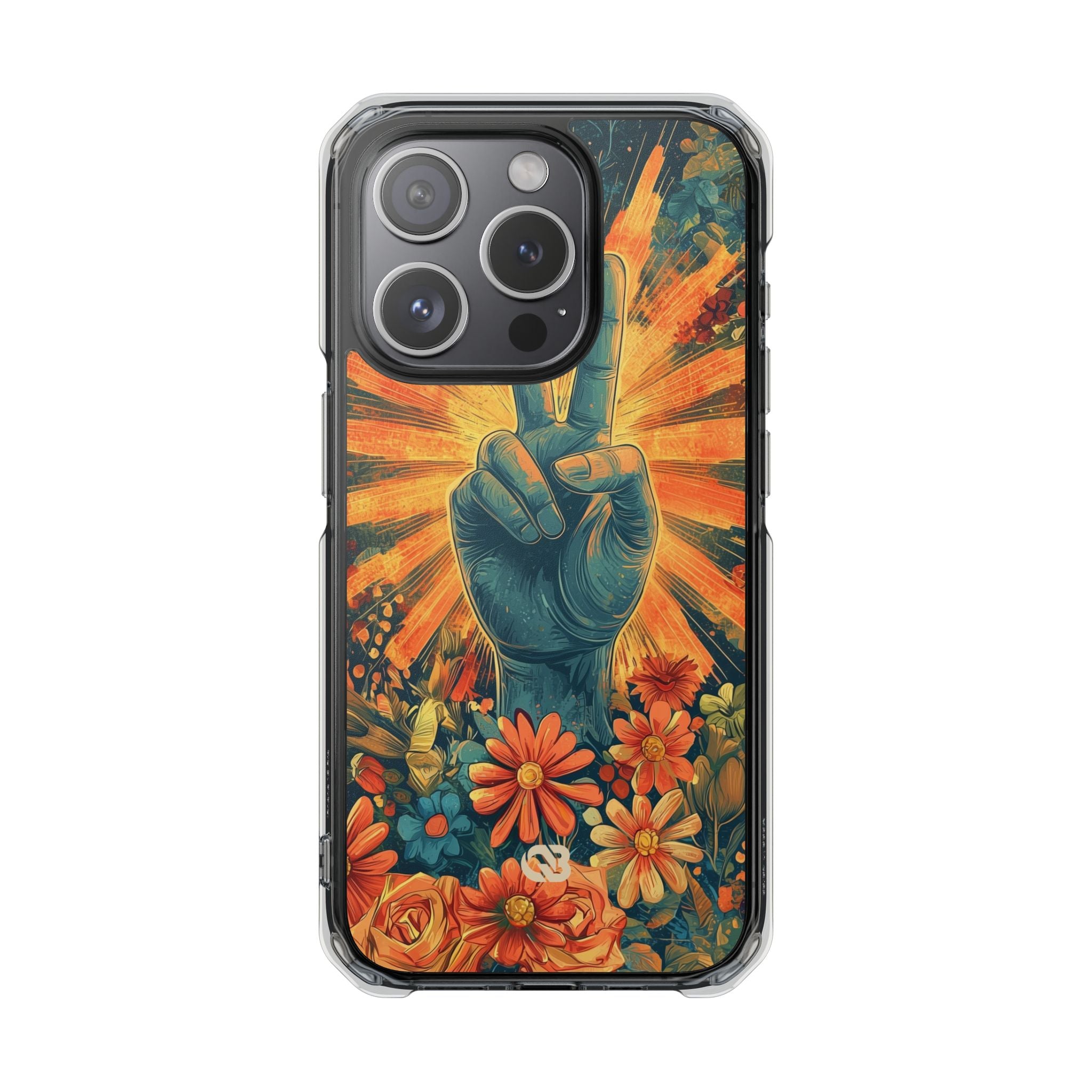 Radiant Peace Bloom · Impact etui na telefon dla iPhone · MagSafe
