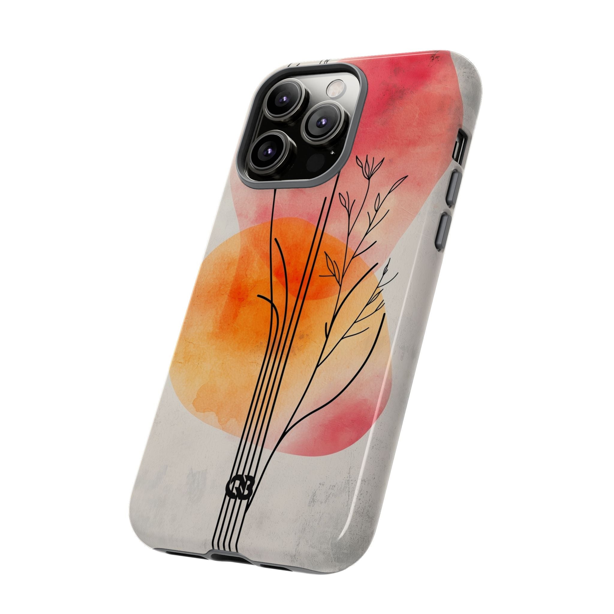 Crimson Bloom Lineage · Tough Phone Case for iPhone