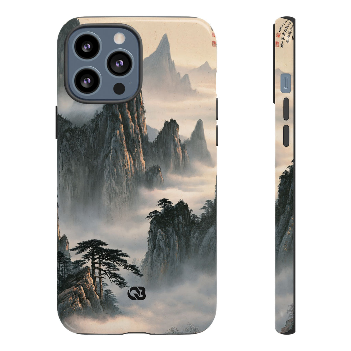 Sacred Mountain Mist · Tough Phone Case for iPhone · Beige