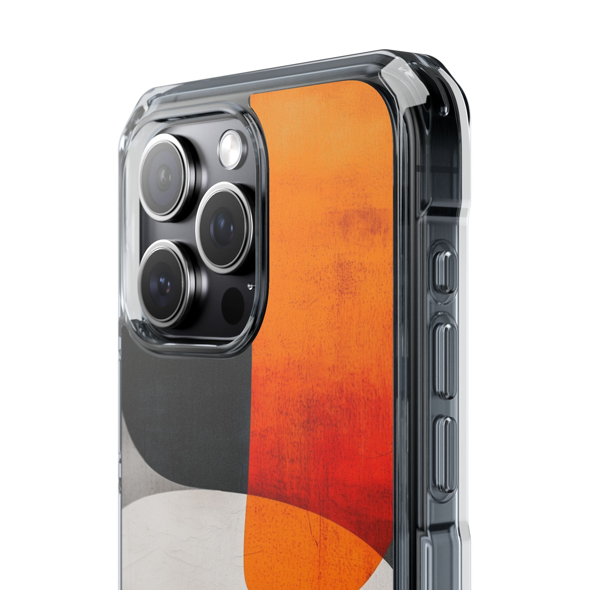 Burnt Amber Flow · Impact Handyhülle für iPhone · Magsafe