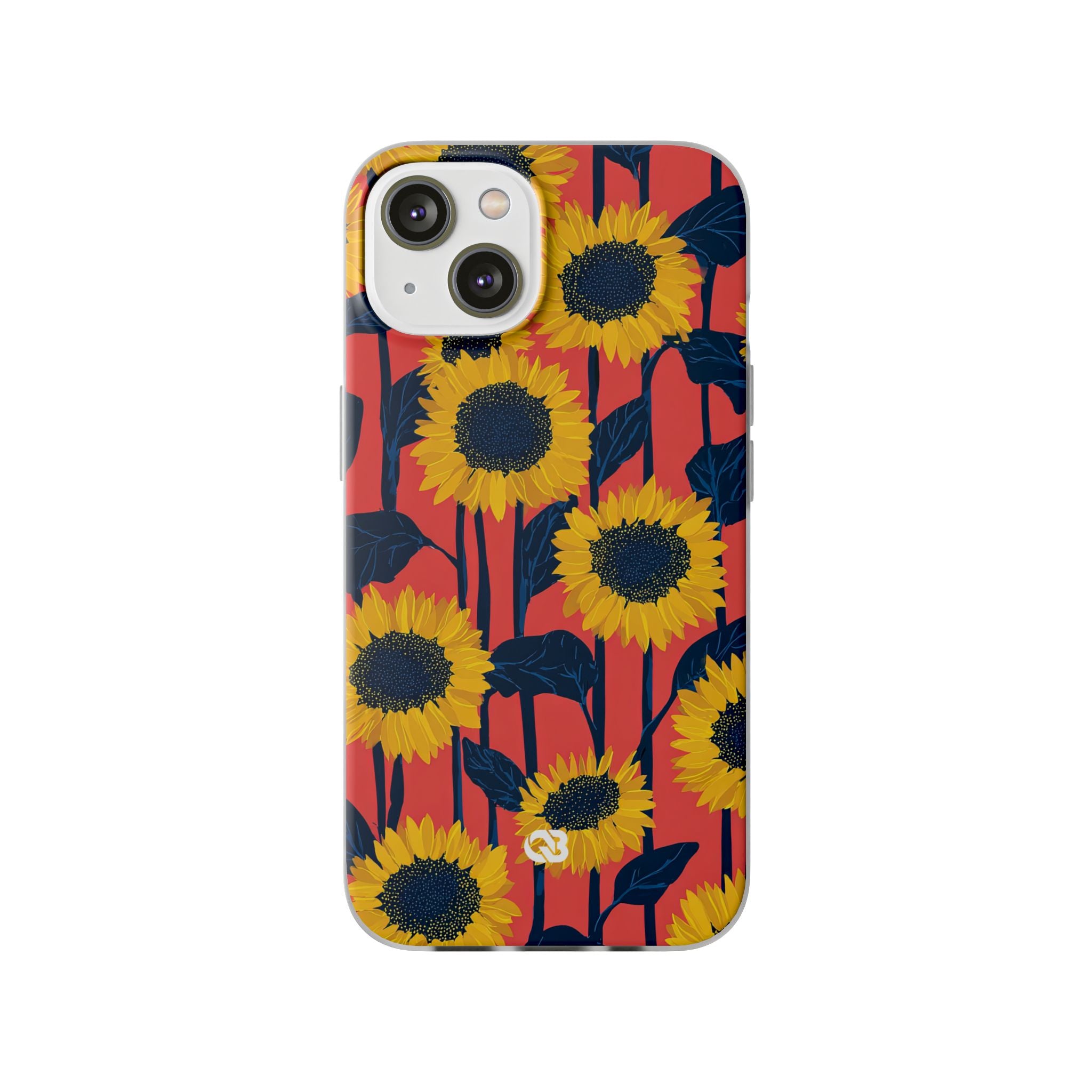 Solar Navy Bloom · Soft Handyhülle für iPhone