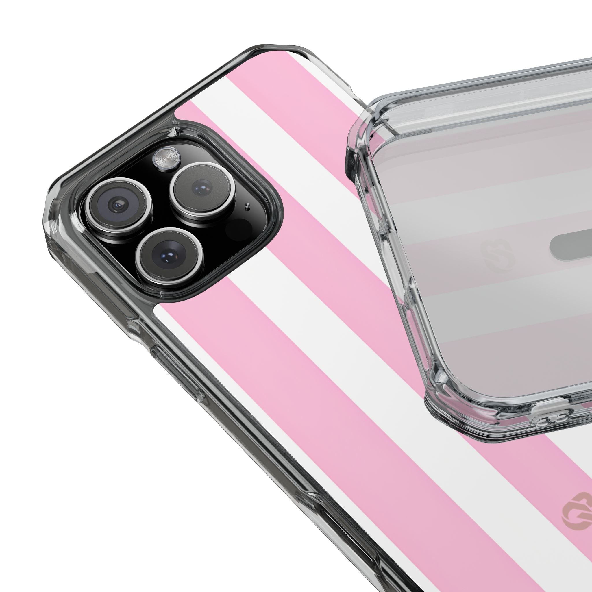 Soft Pink Stripe · Impact Custodia per iPhone · Magsafe