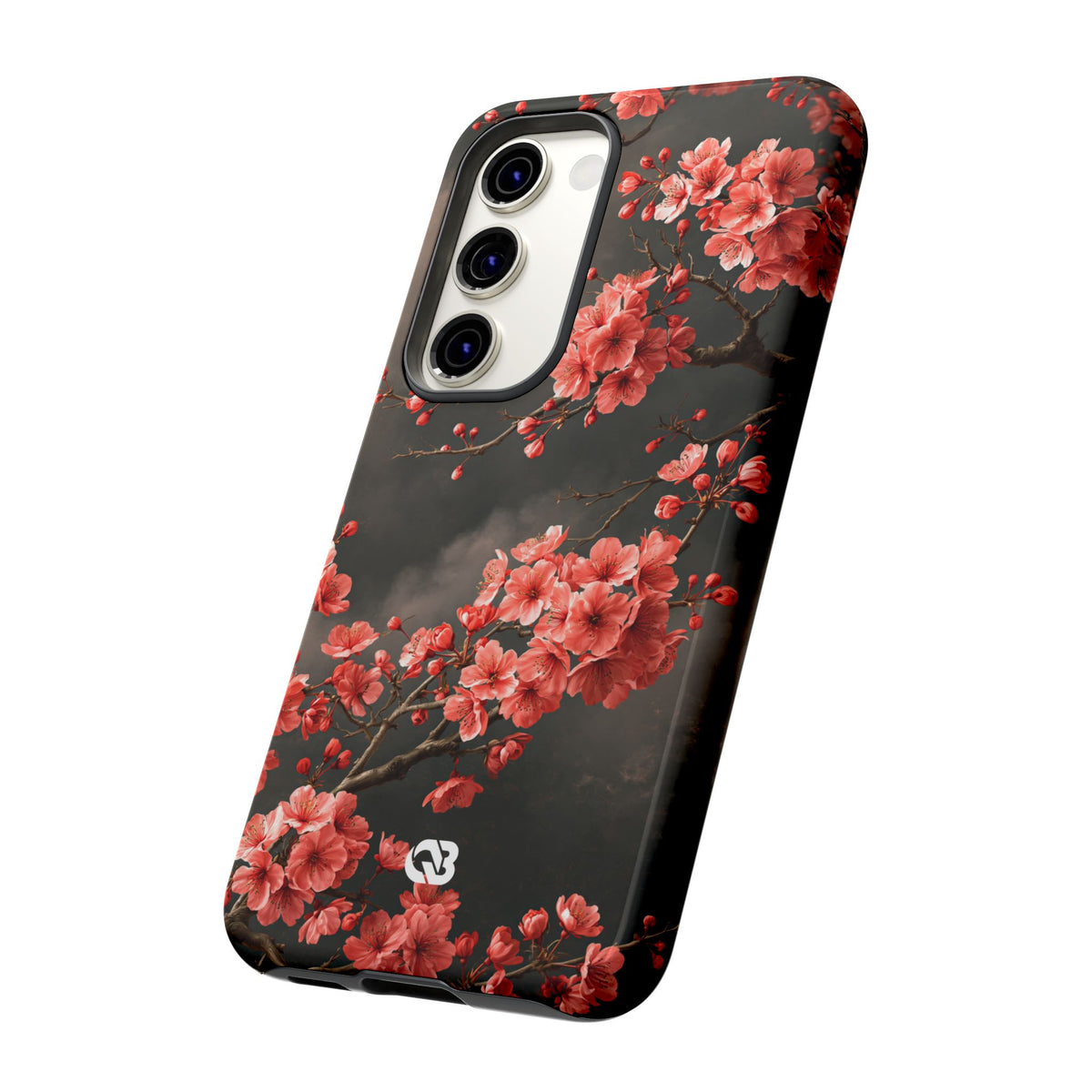Dark Sakura Nocturne · Tough Phone Case for Samsung · Black