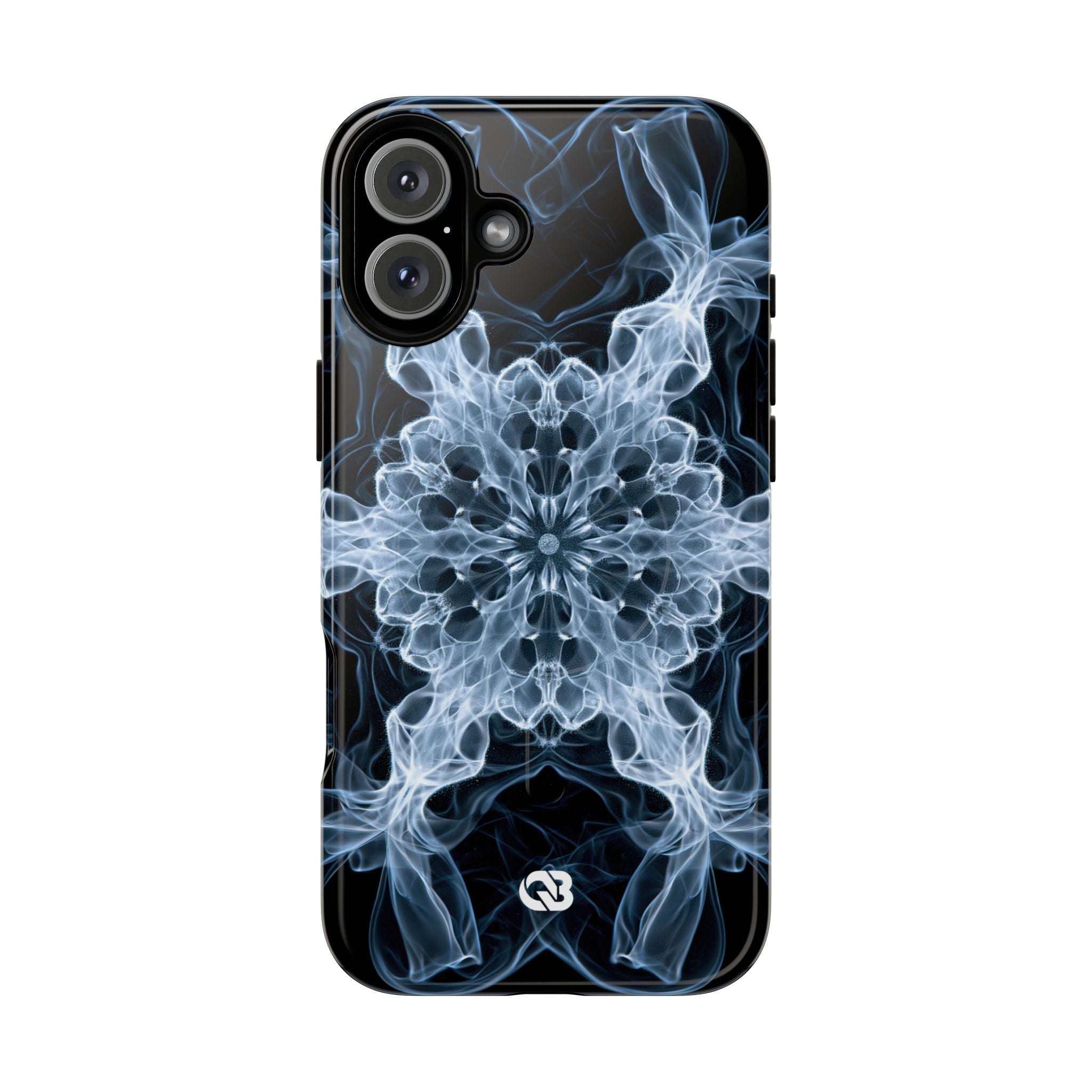 Blue Tough 2.0 Magsafe Phone Case for iPhone - Glacial Smoke Crown