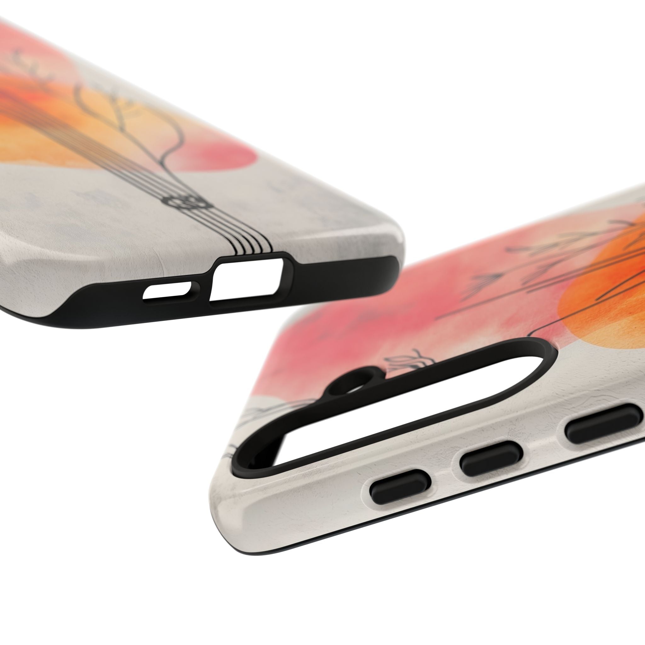 Crimson Bloom Lineage · Tough Phone Case for Samsung