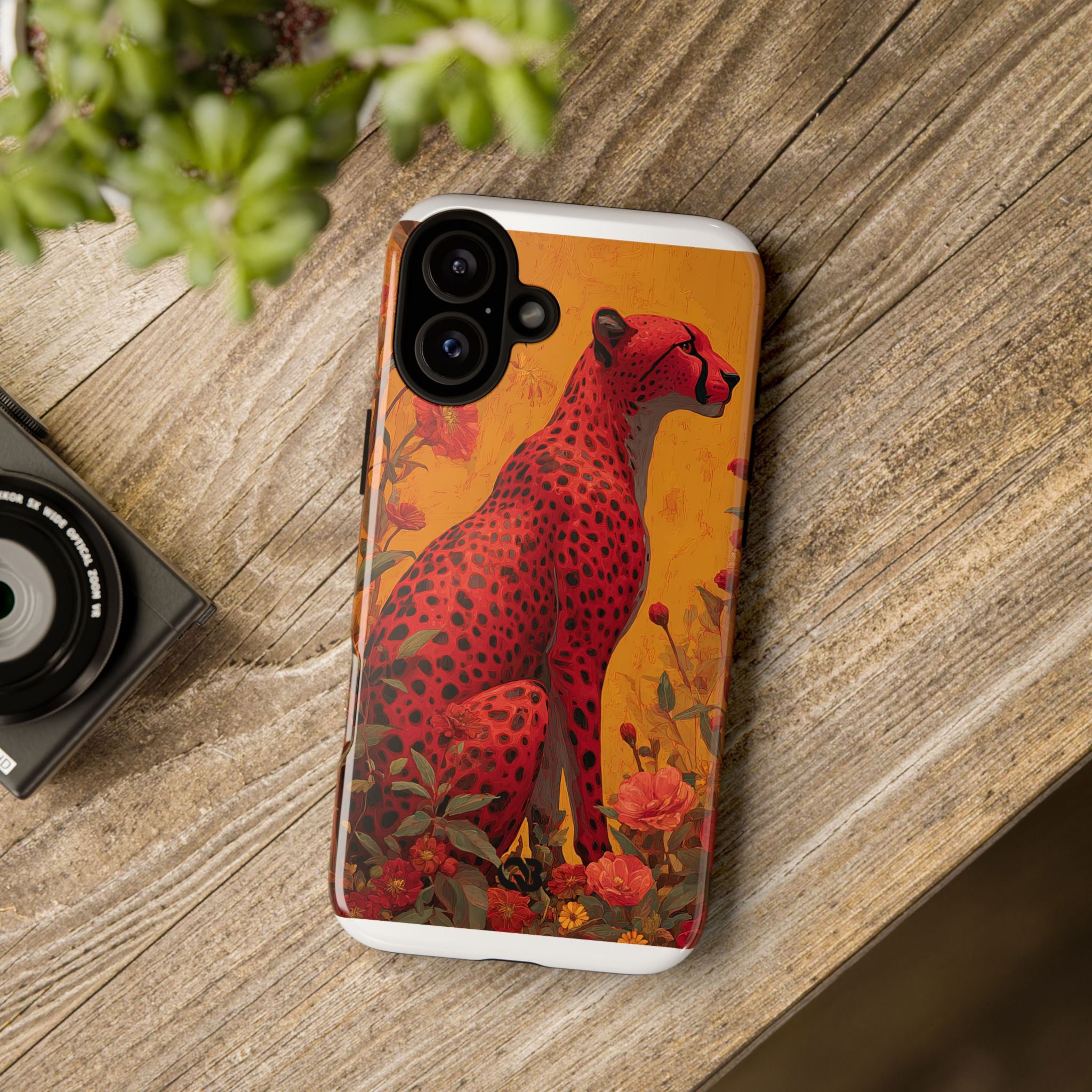 Scarlet Spotted Predator · Tough Phone Case for iPhone
