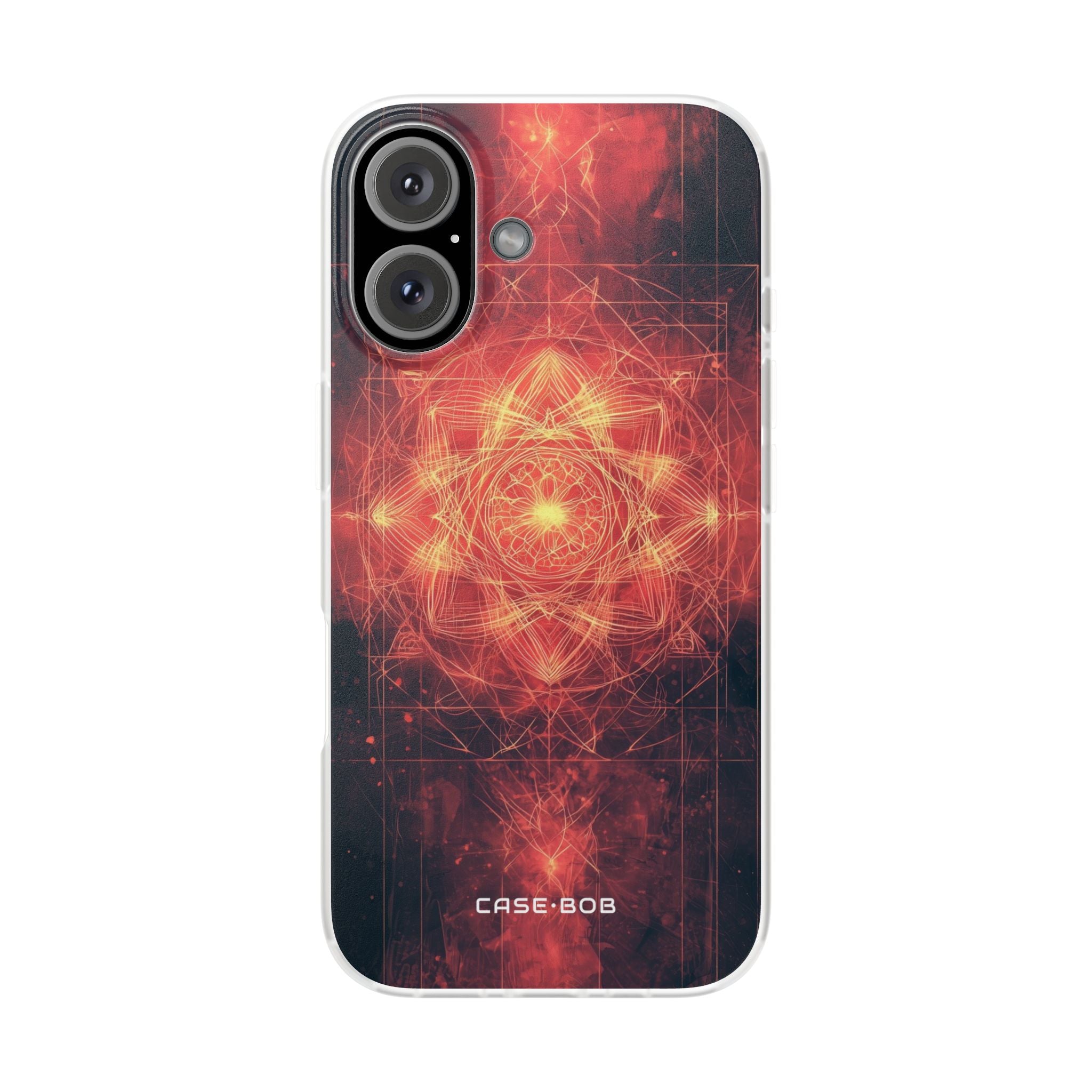 Radiant Mandala iPhone 16 Case - Soft