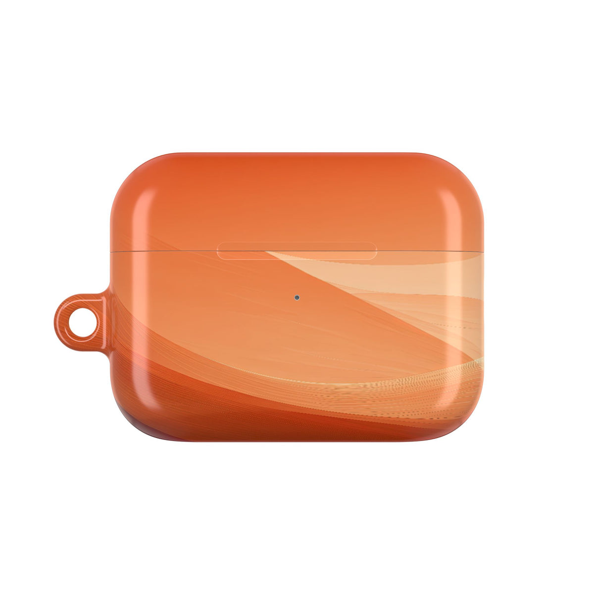 Terracotta Dune Ridges · Hard Case for AirPods & AirPods Pro · Orange