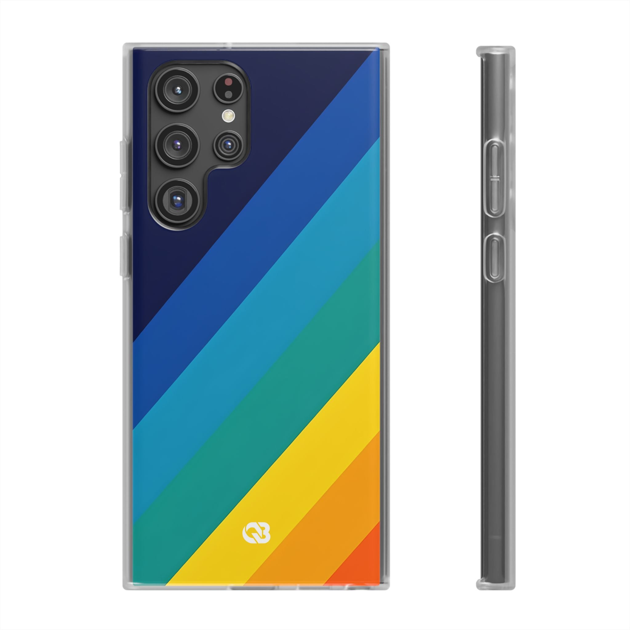 Prismatische Schrägung · Soft Handyhülle für Samsung