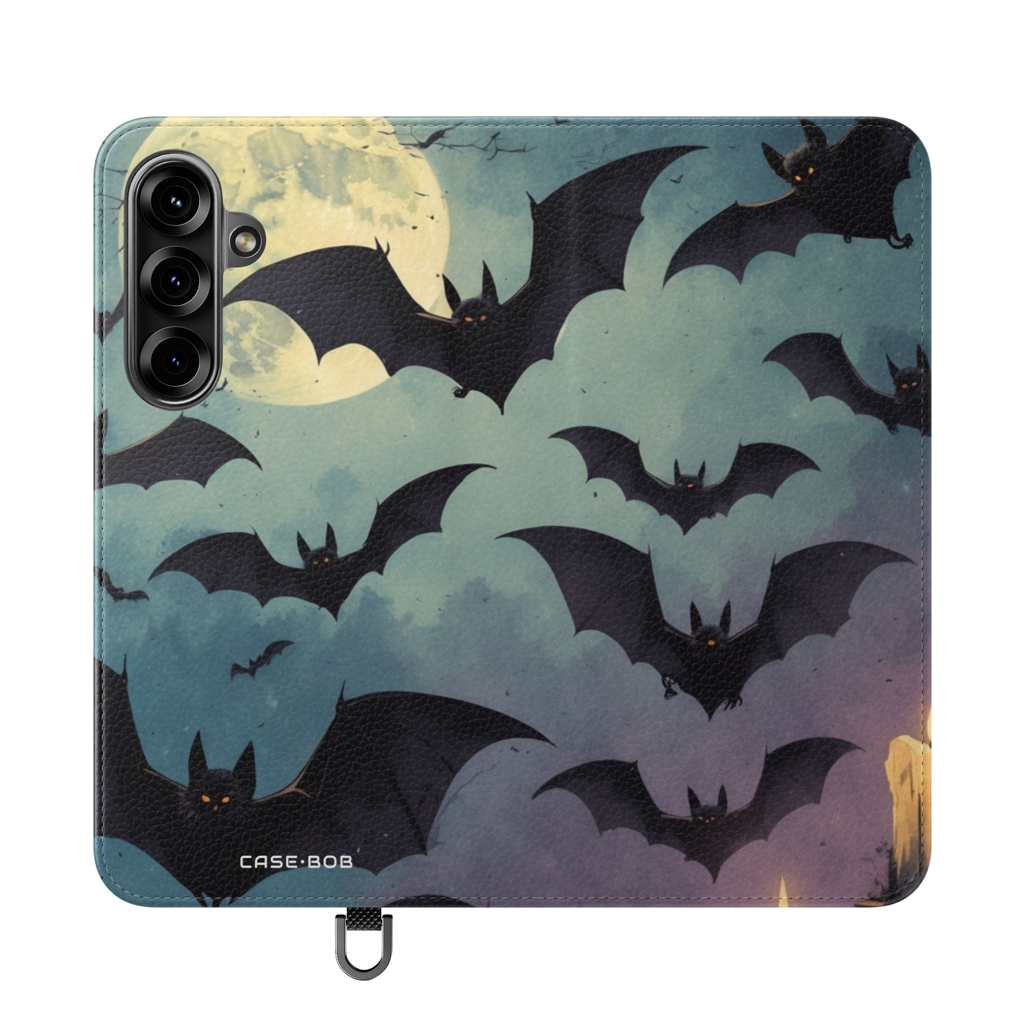 Glowing Bat Wings - Samsung S25+ Case - Wallet