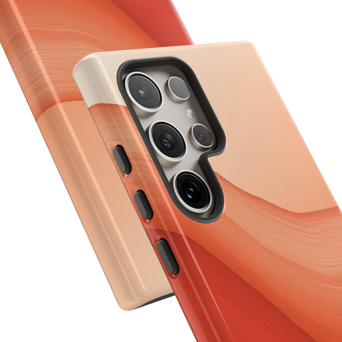 Terracotta Flow · Tough Phone Case for Samsung · Orange
