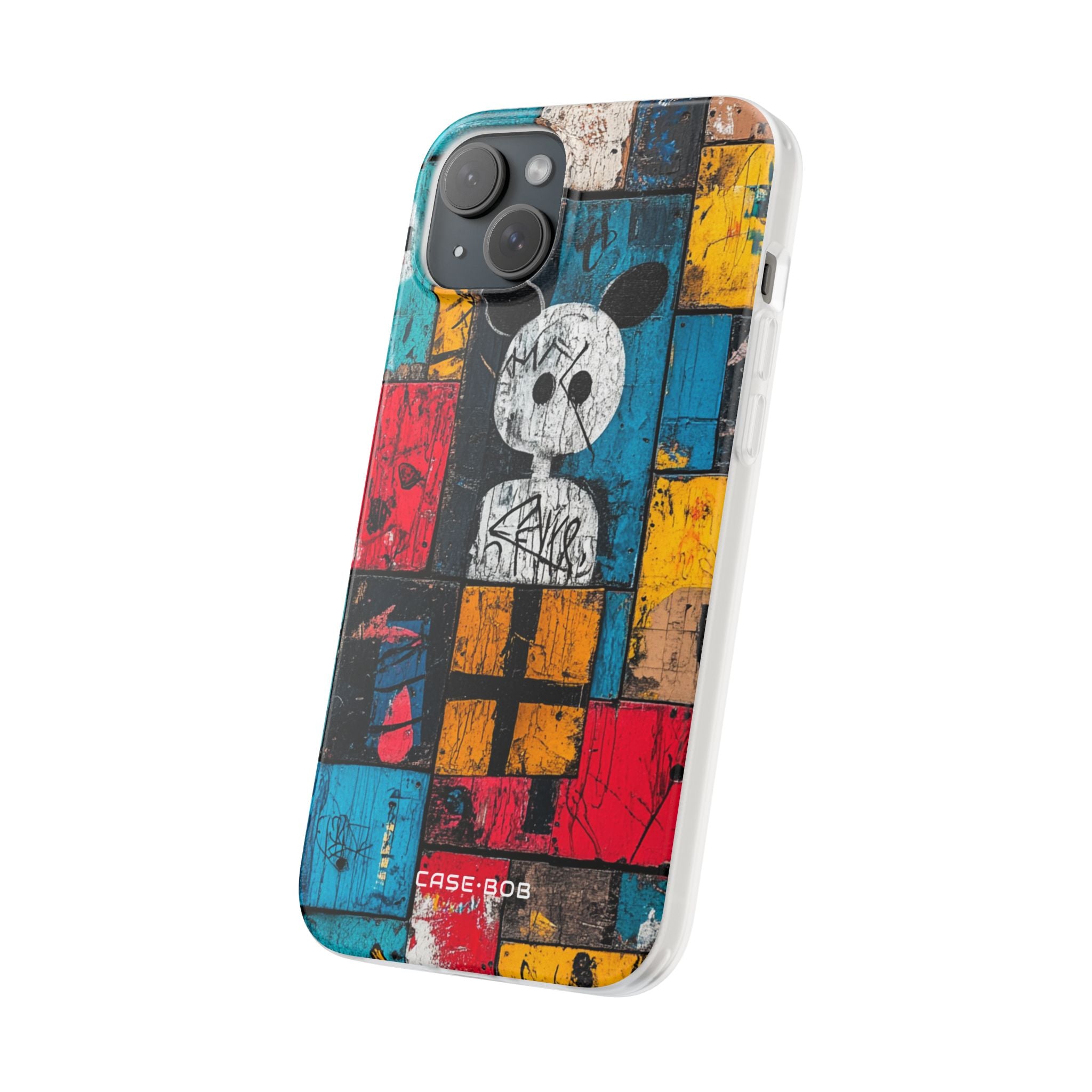 Mickey Mosaic iPhone 15 Plus Case - Soft