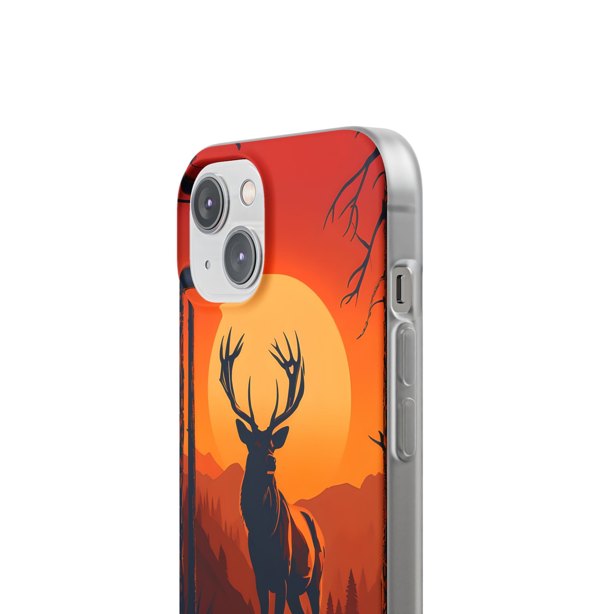 Amber Ridge Stag · Soft Phone Case for iPhone