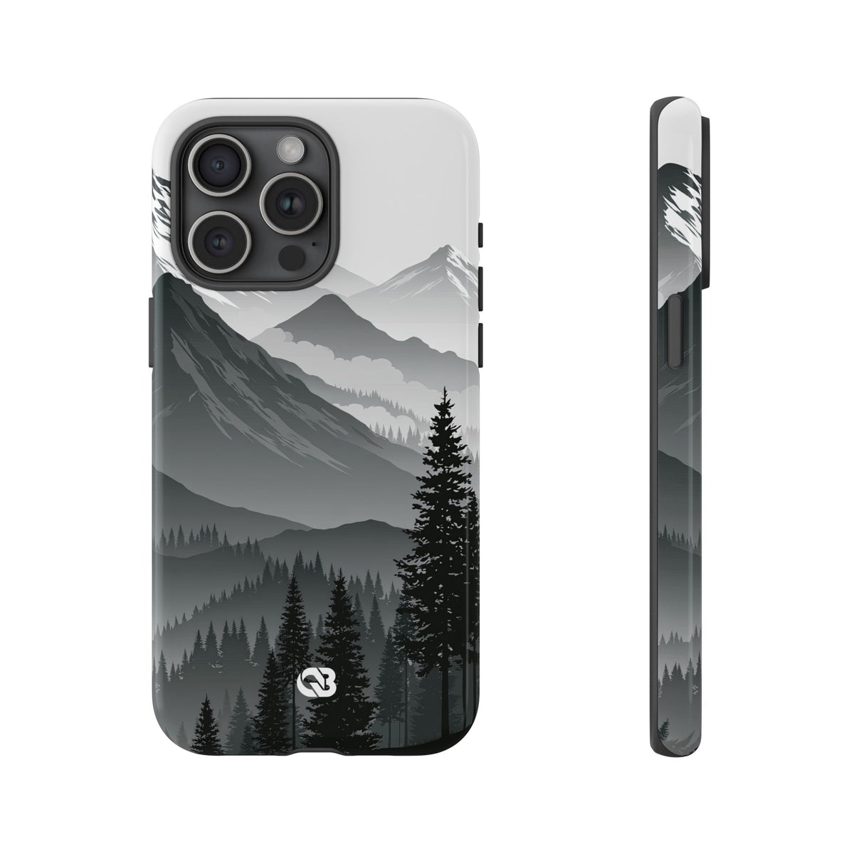Alpine Horizon · Tough Phone Case for iPhone · Black