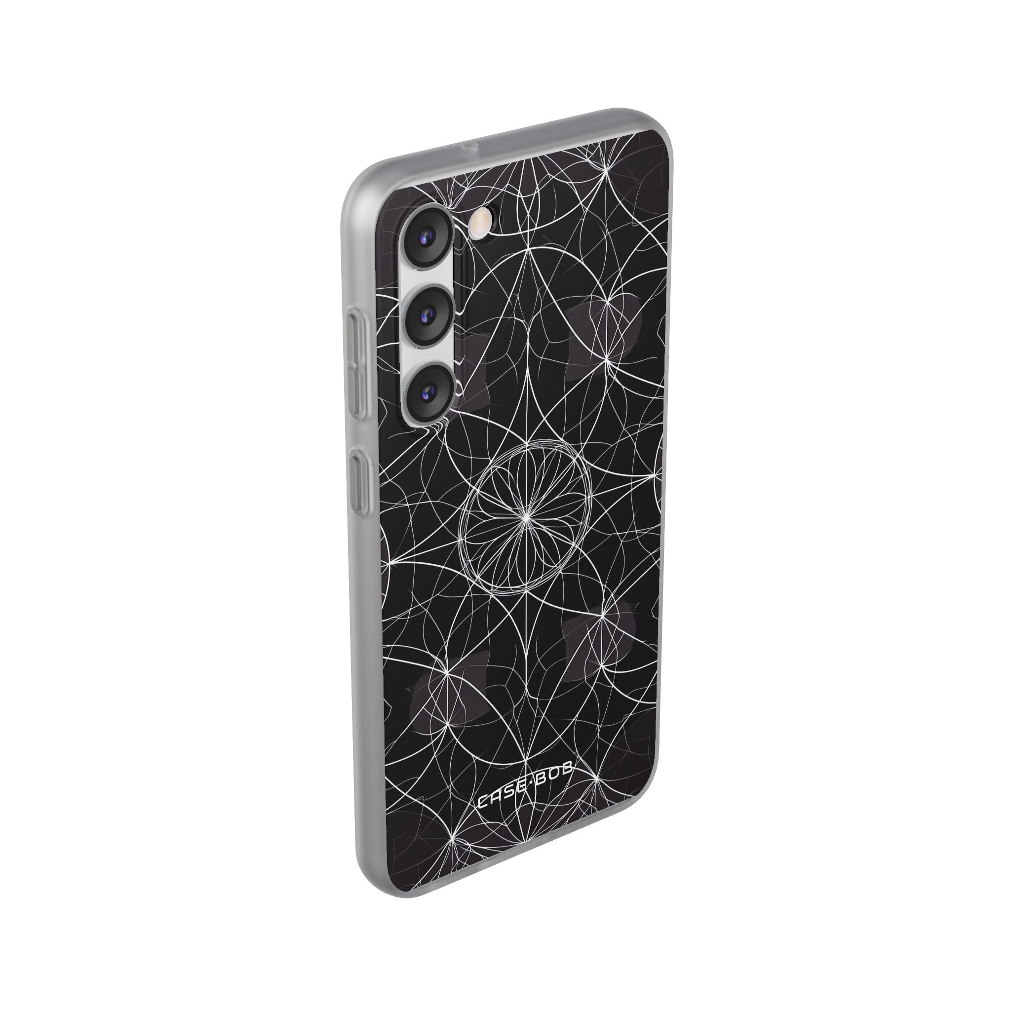 Radiant Petal Orbit Samsung S23 Plus Cover - Blød