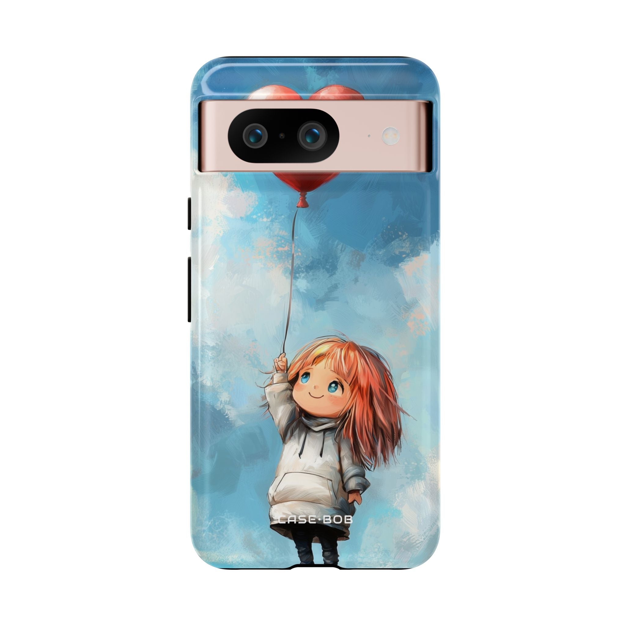 Heart Balloon Whimsy Google Pixel 8 Case - Tough