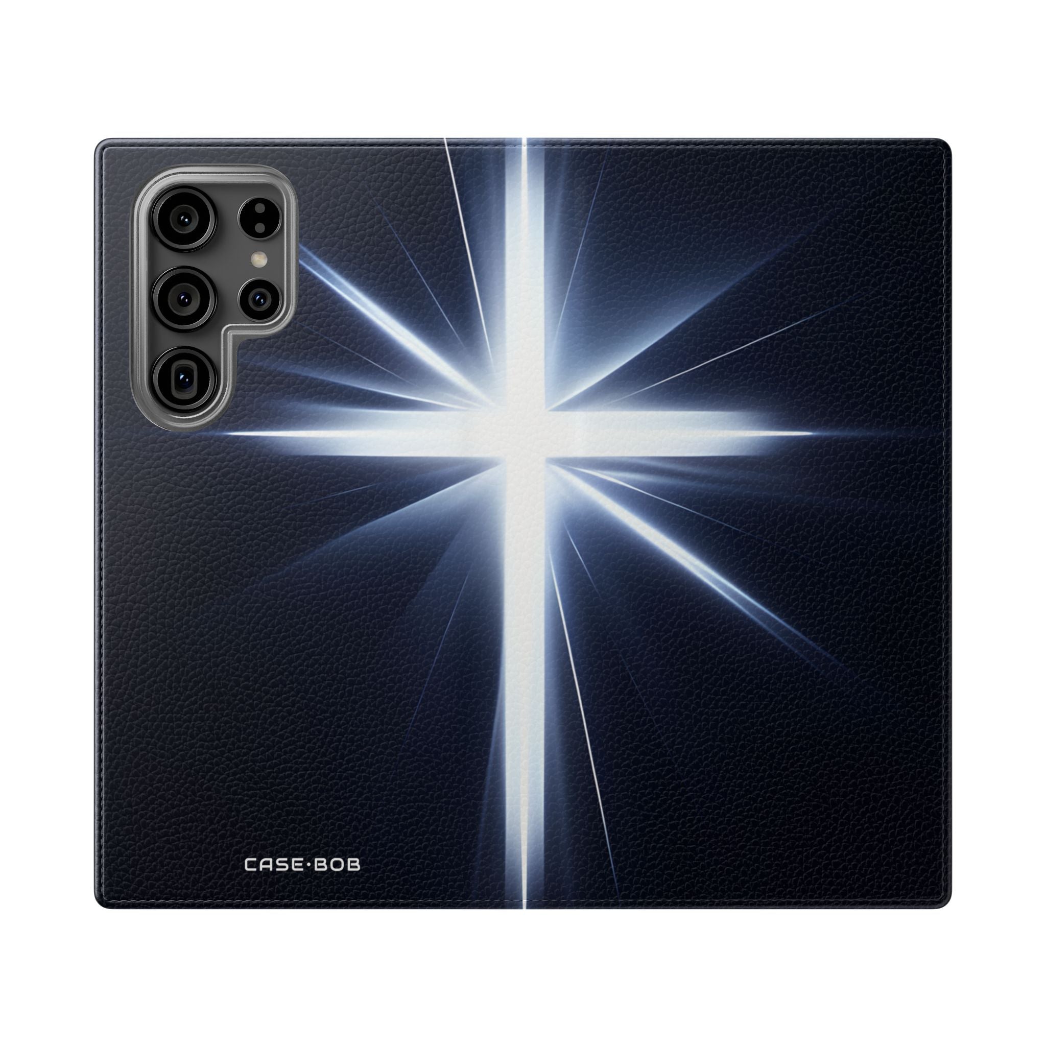 Glowing Crossburst - Samsung S23 Ultra Case - Wallet