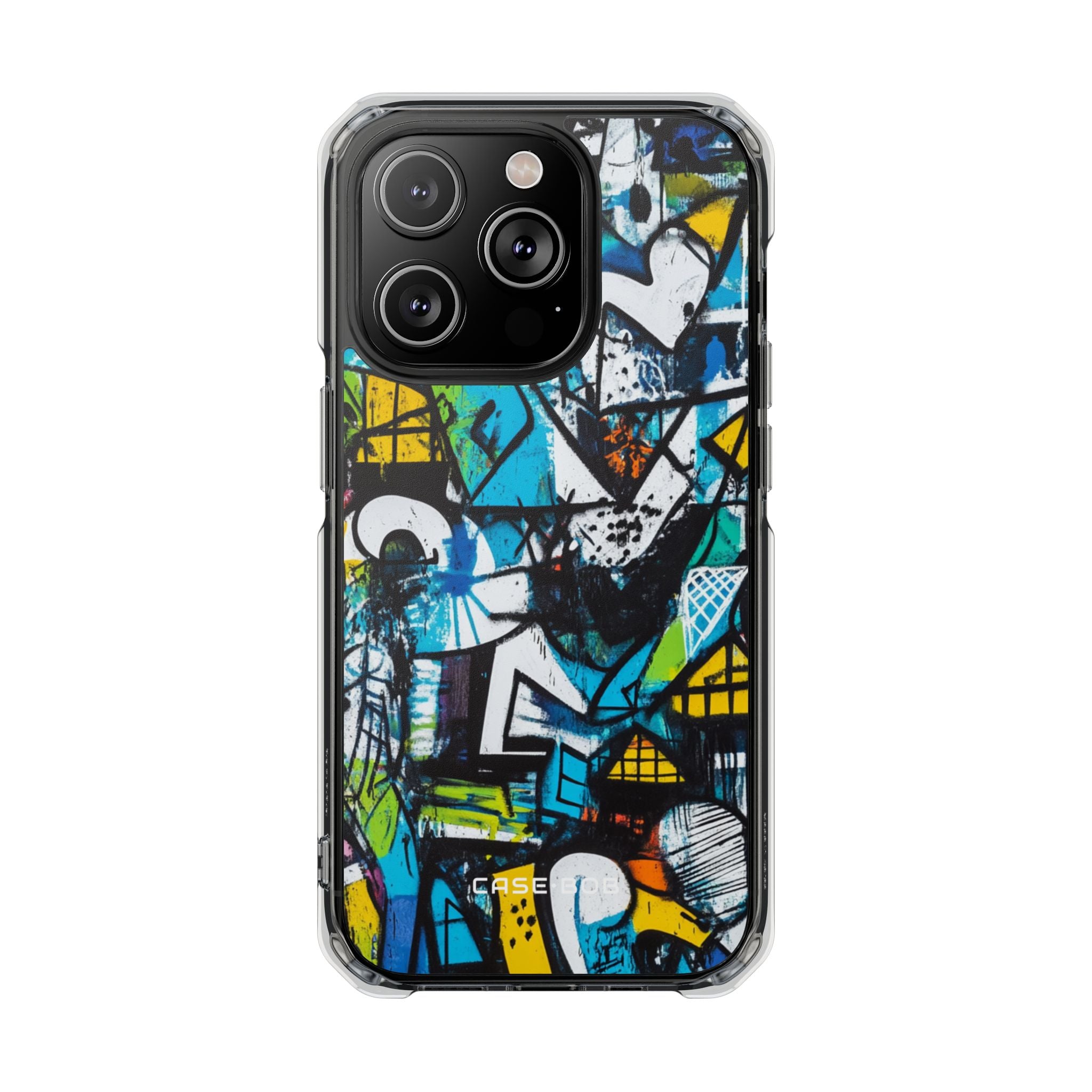 Weißes Ripple Drift iPhone 14 Pro Case - Impact