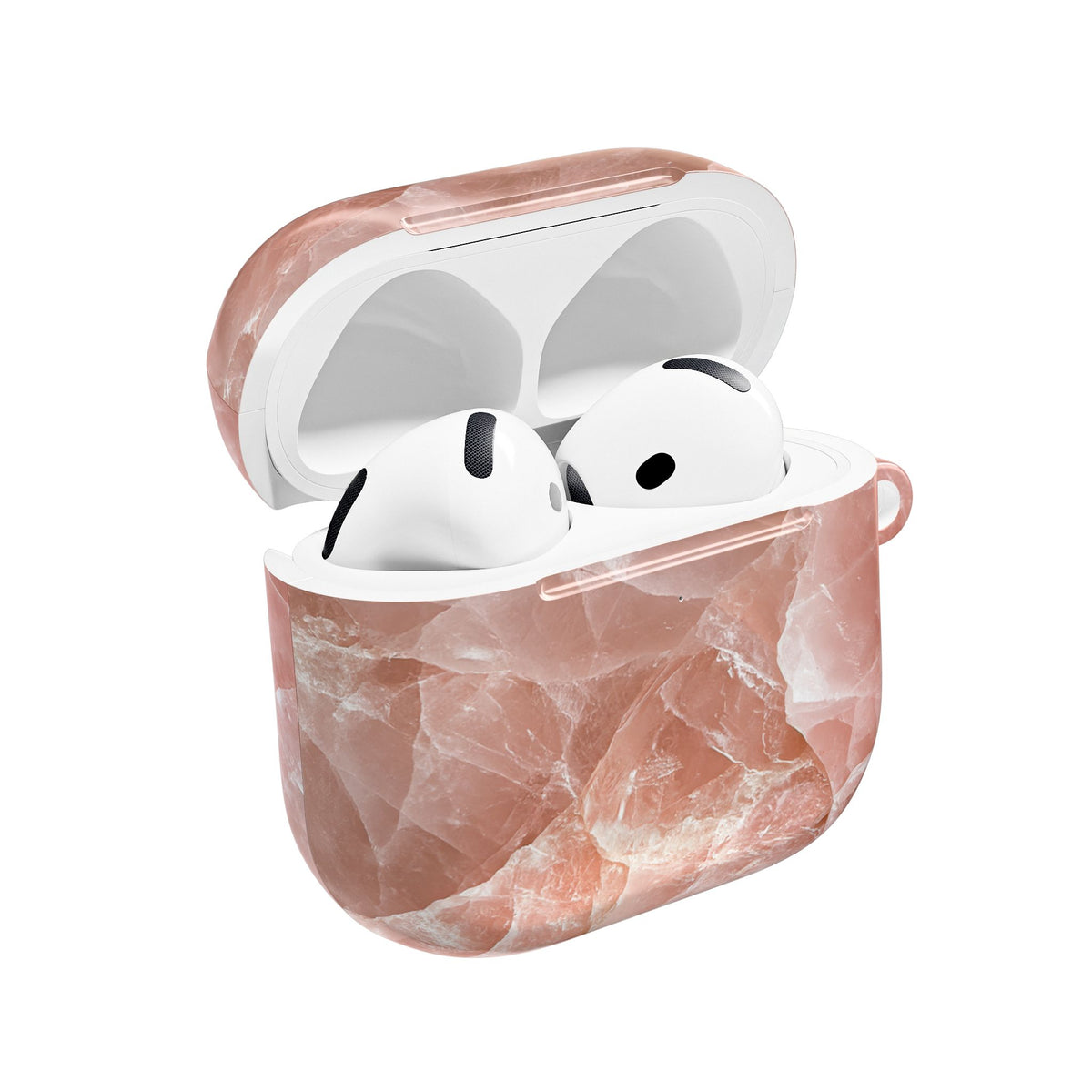 Rose Quartz Facet · Hard Case for AirPods & AirPods Pro · Pink