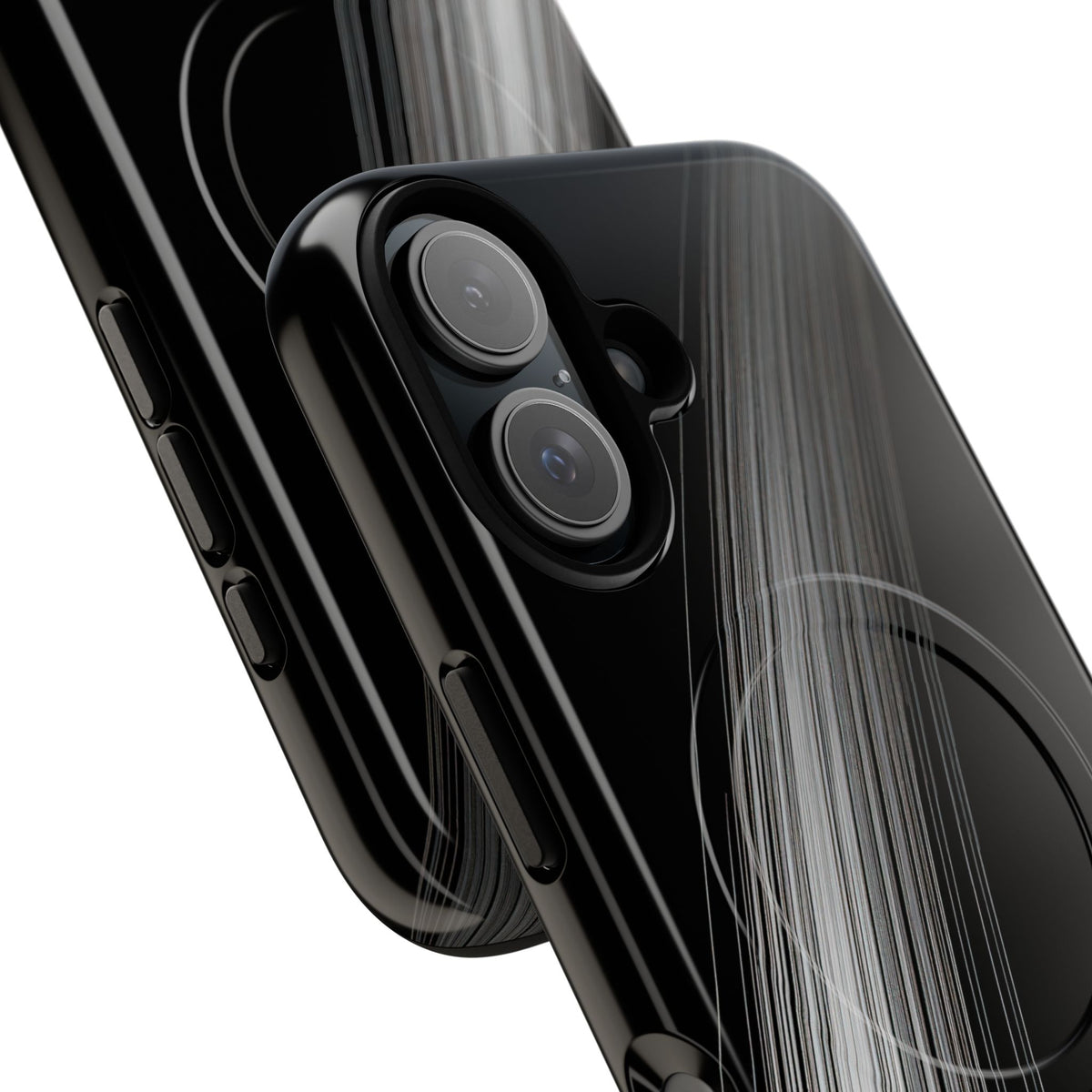 Black Tough 2.0 Magsafe Phone Case for iPhone - Linear Velocity Beam