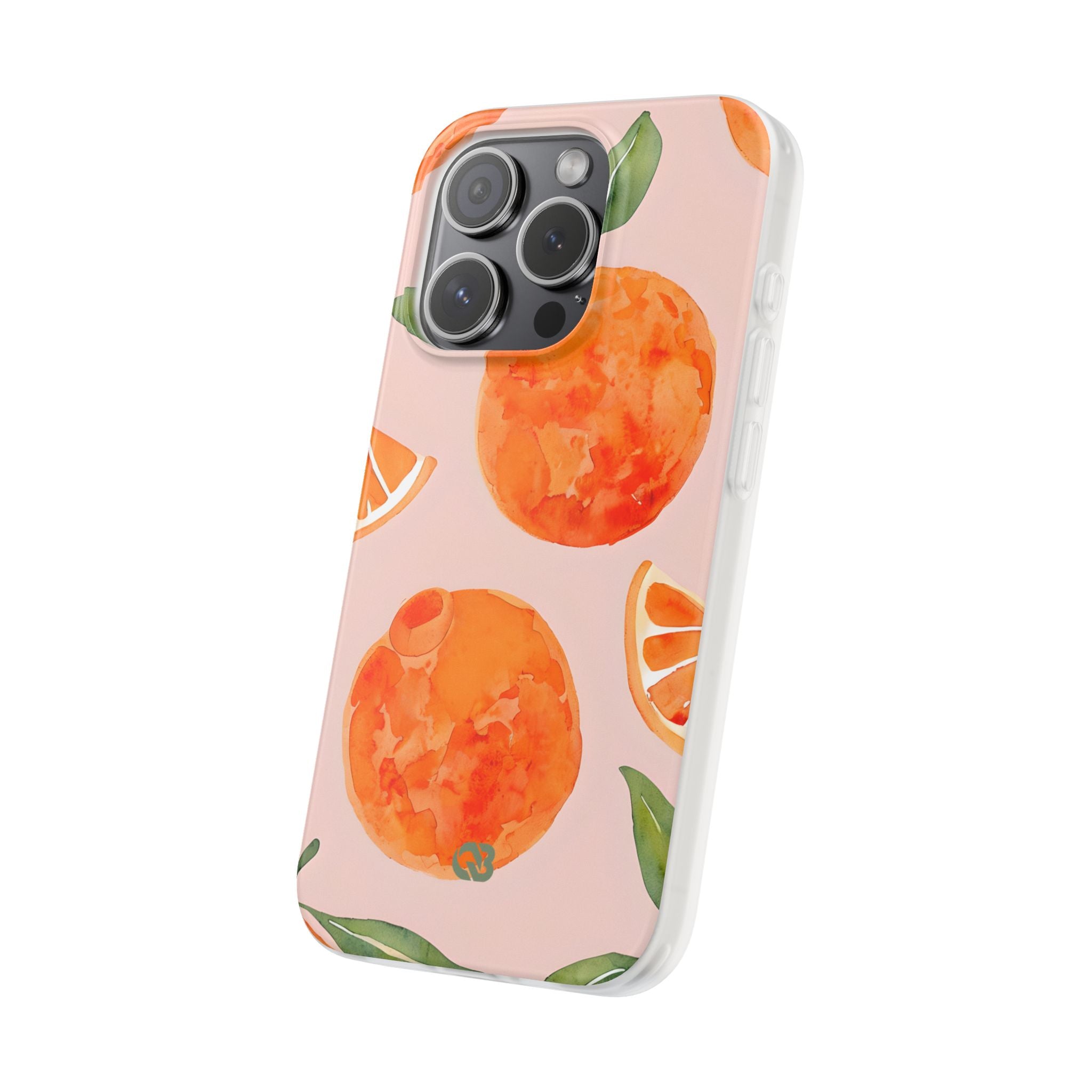 Sunkissed Orange Harvest · Soft Case na telefon dla iPhone