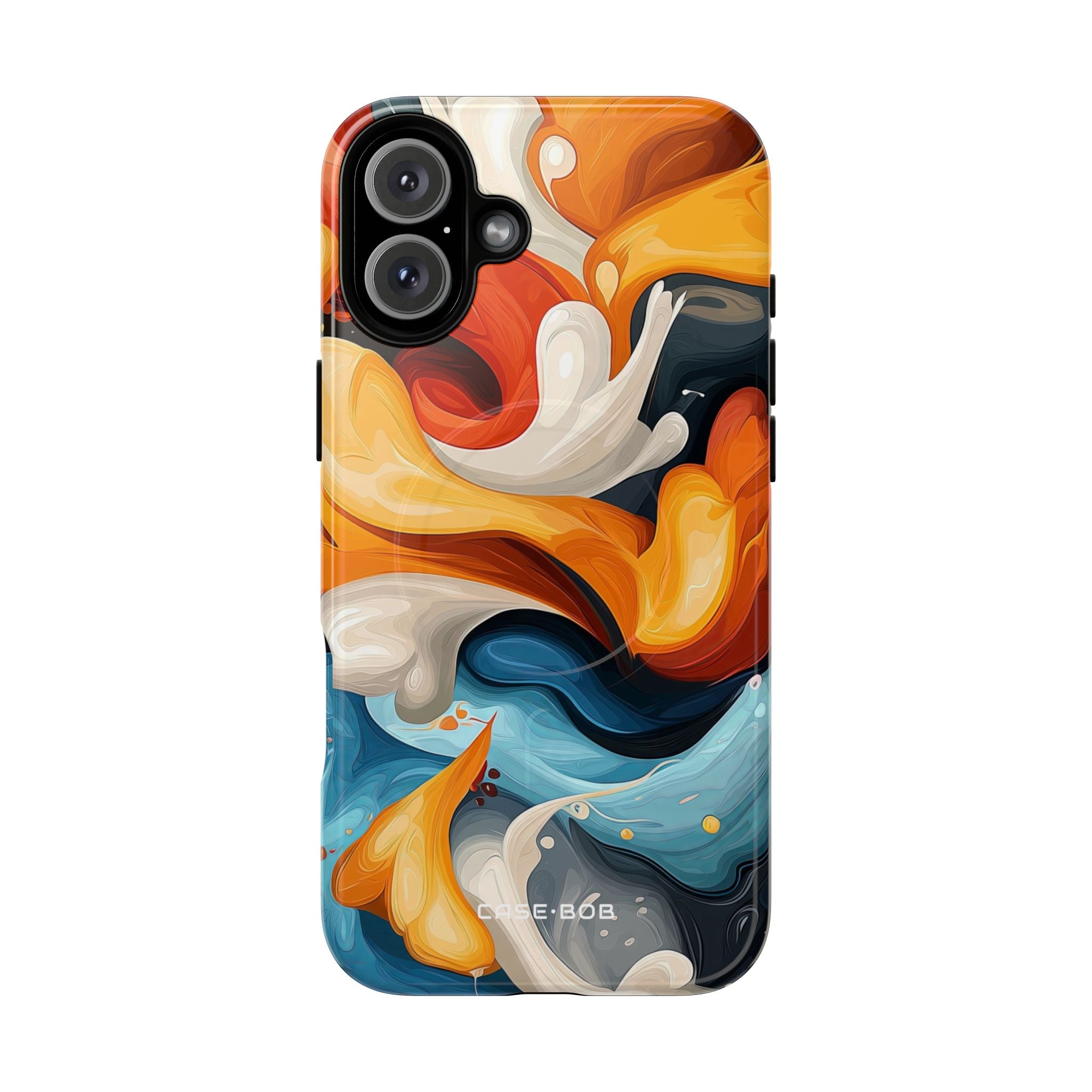 Crimson Ribbon iPhone 16 Plus Skal - Tough+