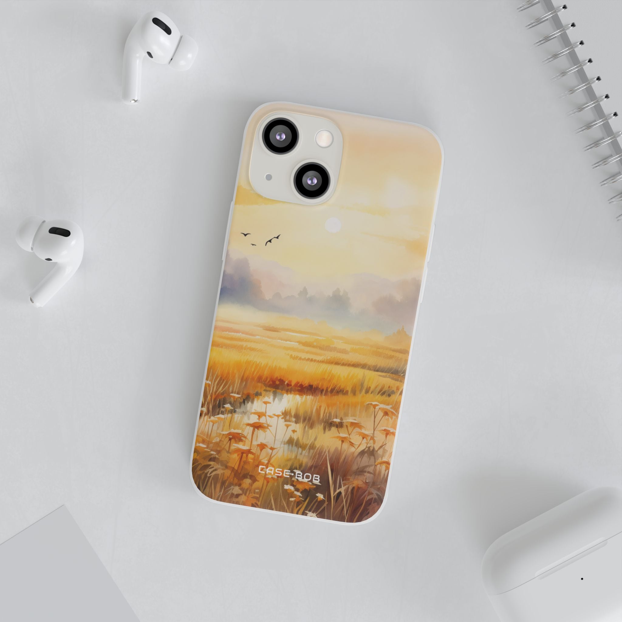 Glowing Sunrise iPhone 13 mini Case - Soft