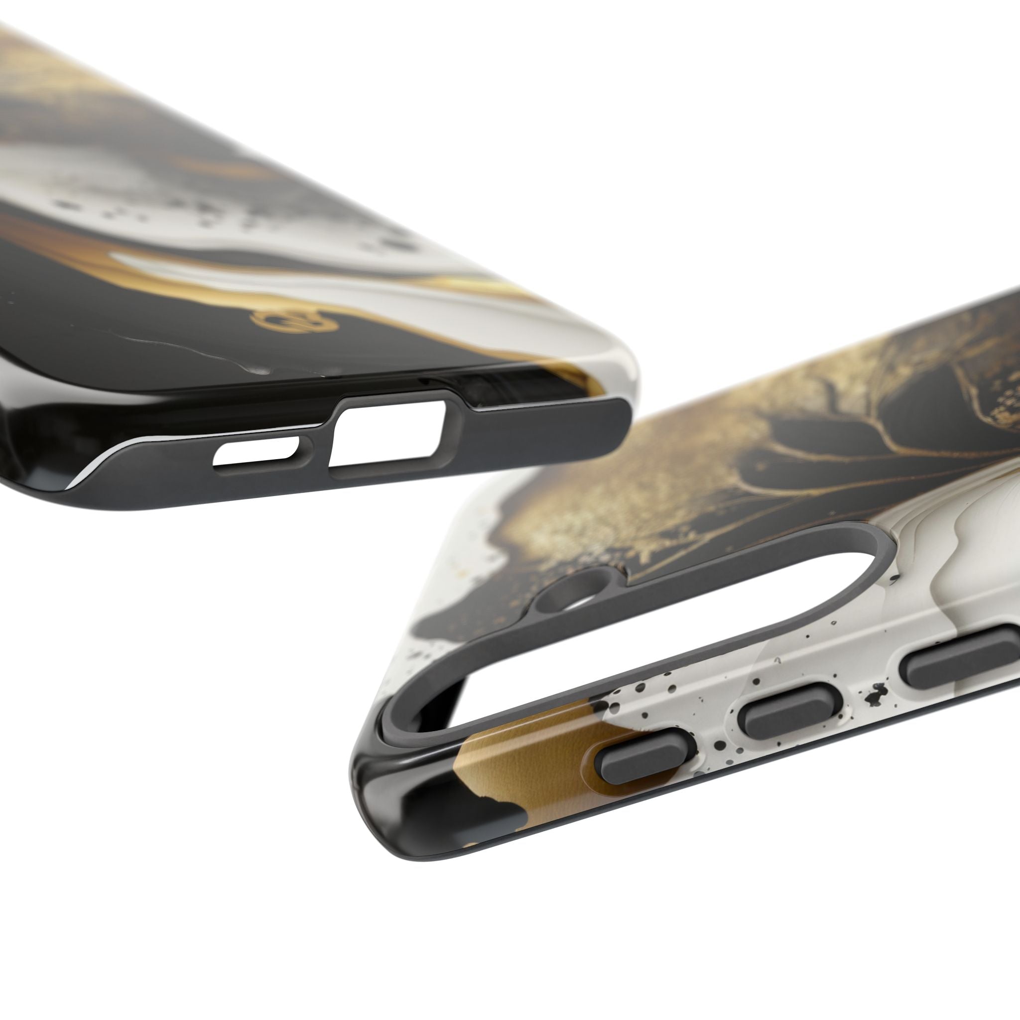 Molten Onyx Gold · Tough Coque de téléphone pour Samsung