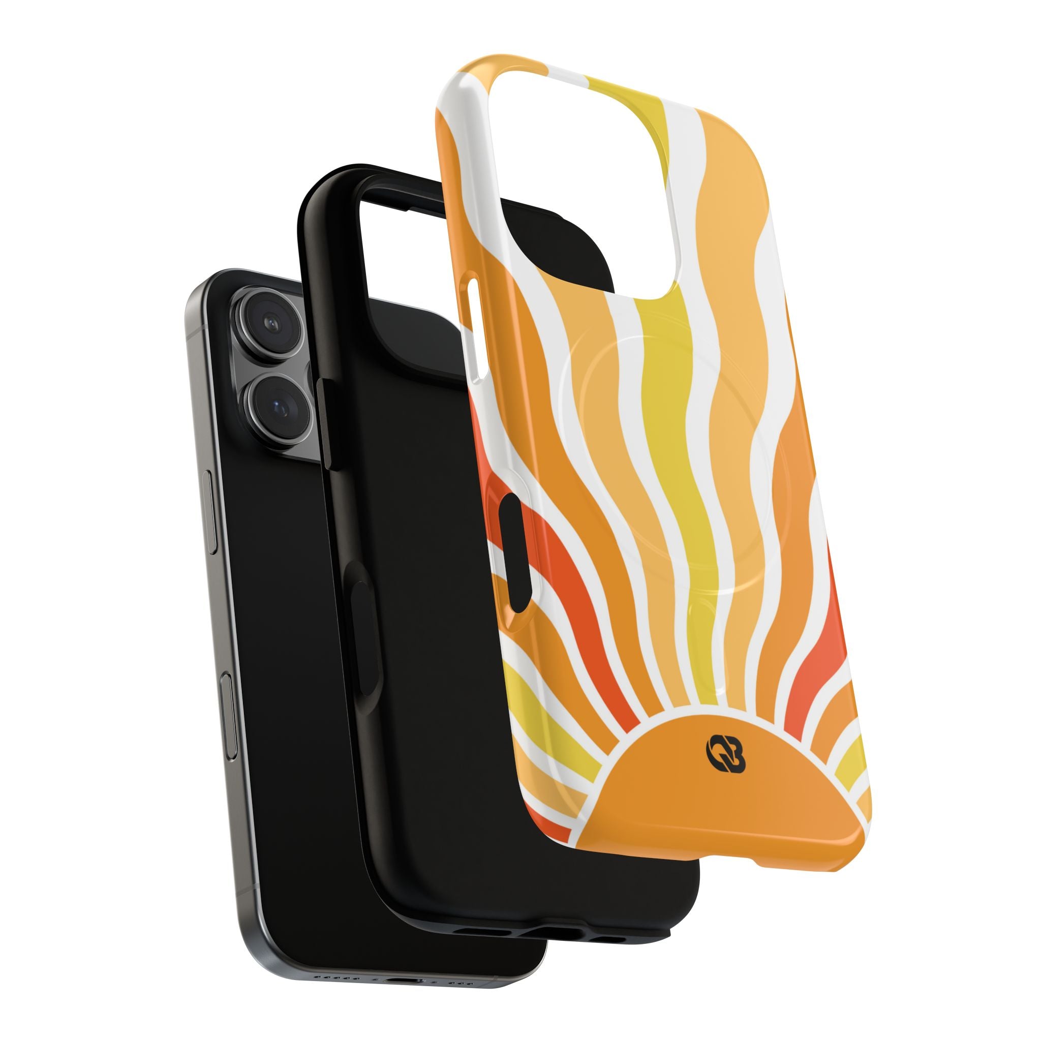 Amber Solar Waves · Tough+ Phone Case for iPhone · Magsafe