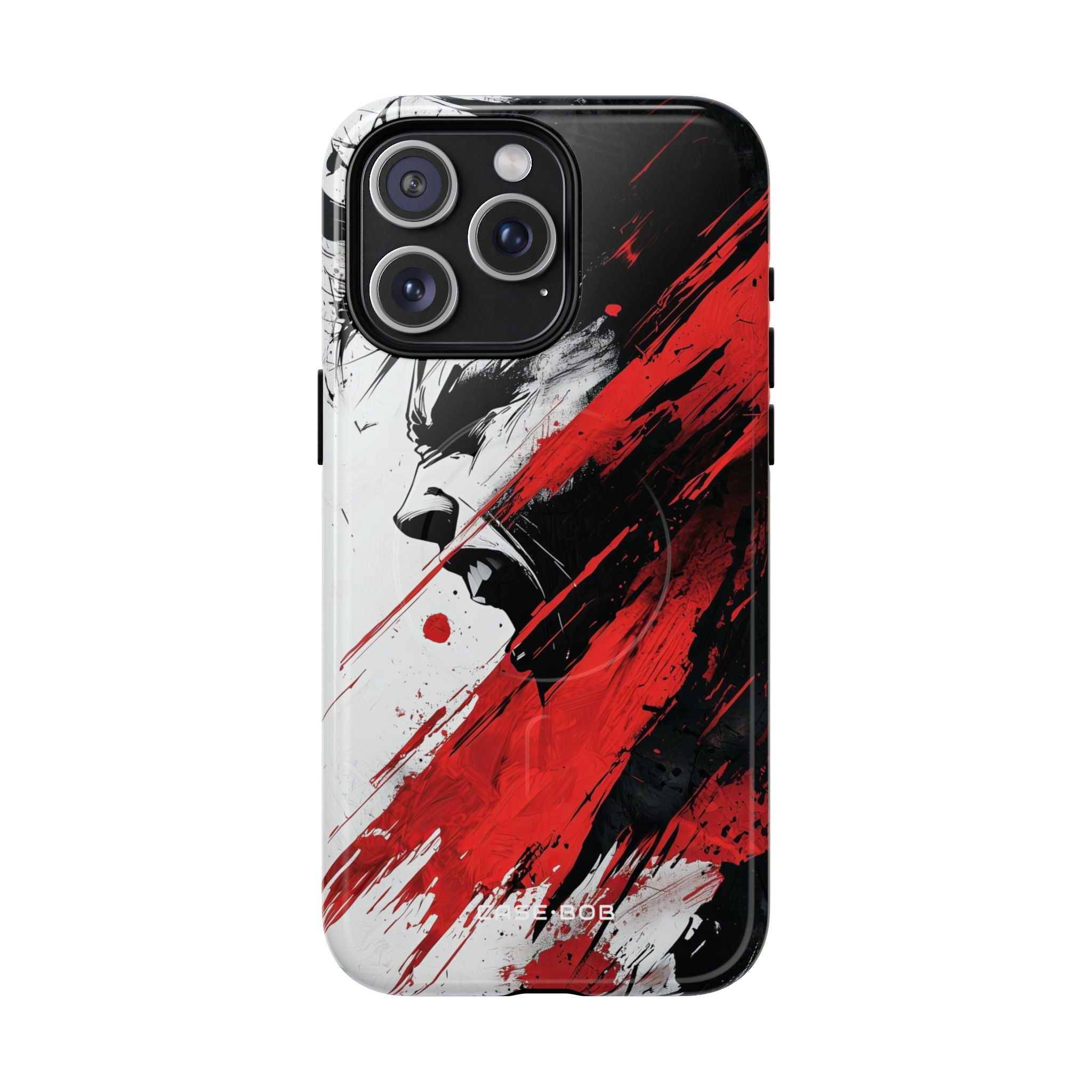 Yelling Profile Burst iPhone 15 Pro Max Case - Tough+